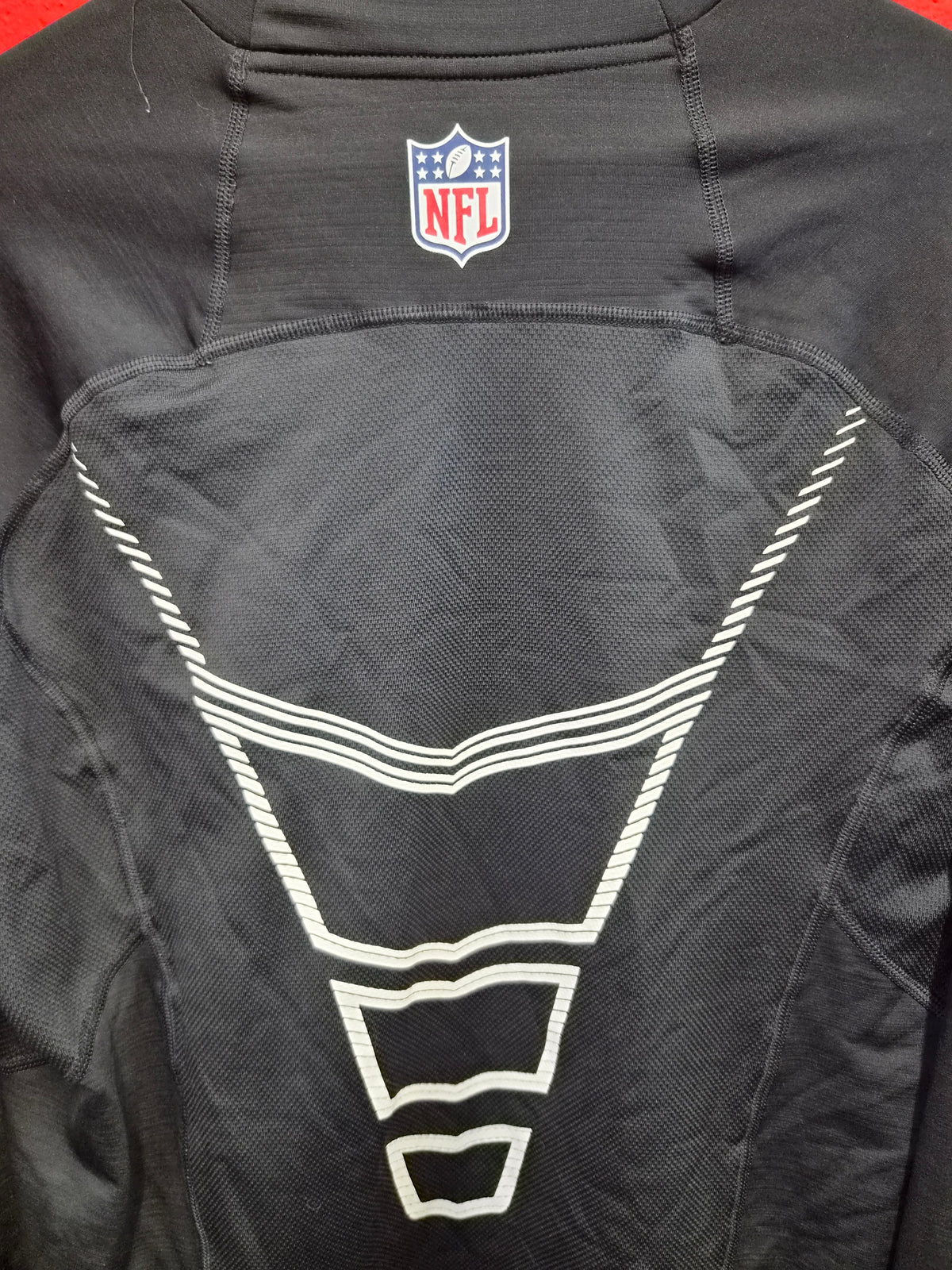 Nike Baltimore Ravens On-Field Hyperwarm Mock Neck Shirt Black, Size Large
