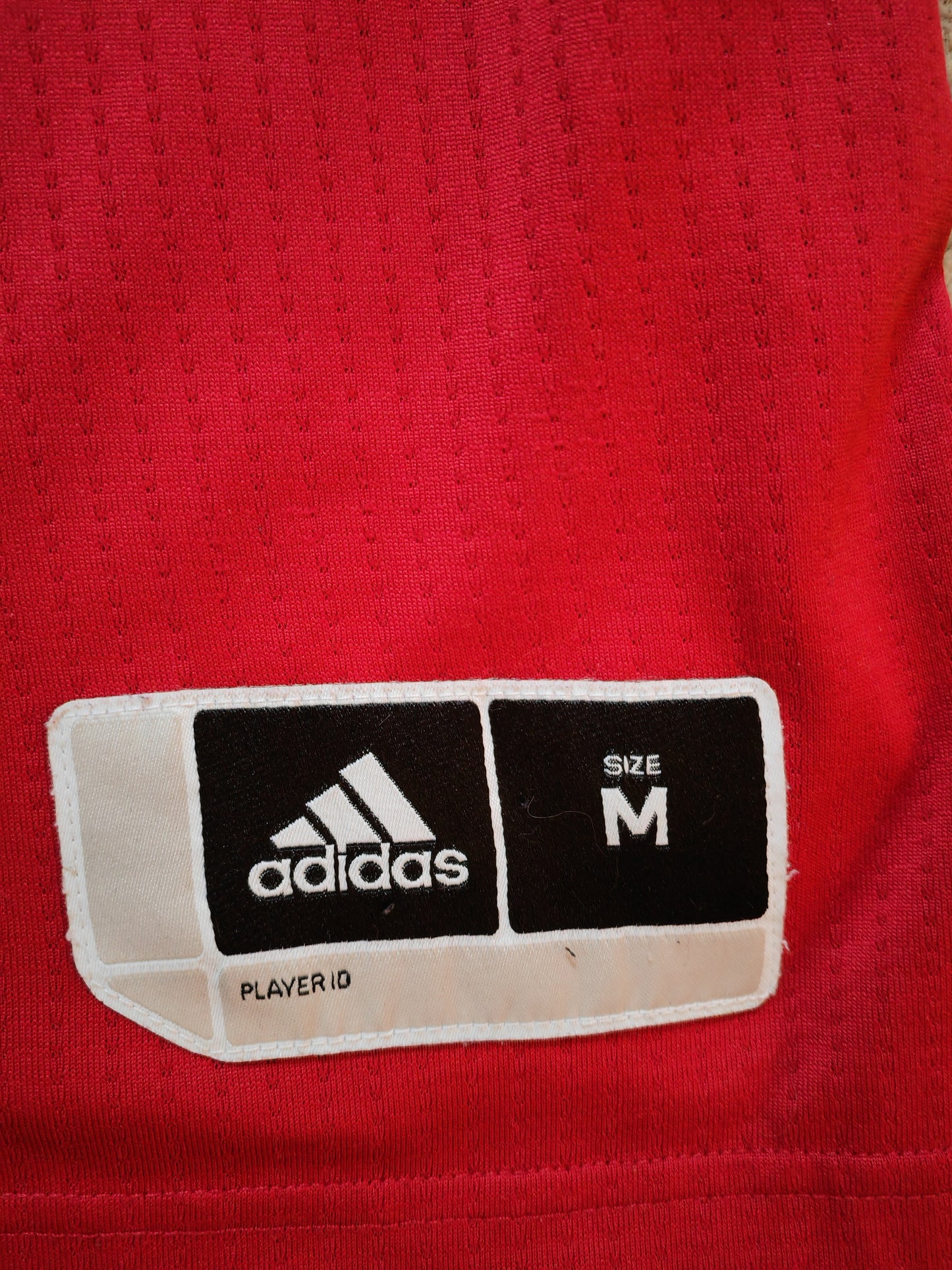 Adidas Louisville Cardinals NCAA Basketball Jersey, #1, Red, Size Medium