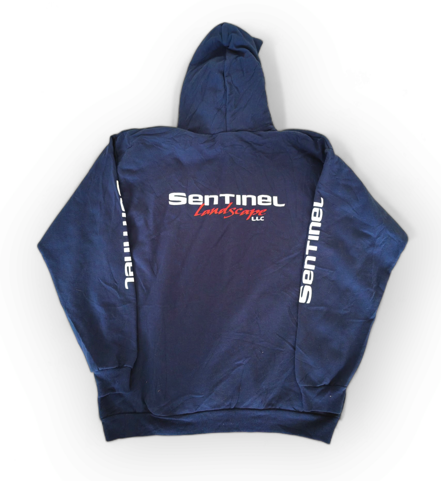 C Port And Company Sentinel Pullover Hoodie, Blue, Size Large