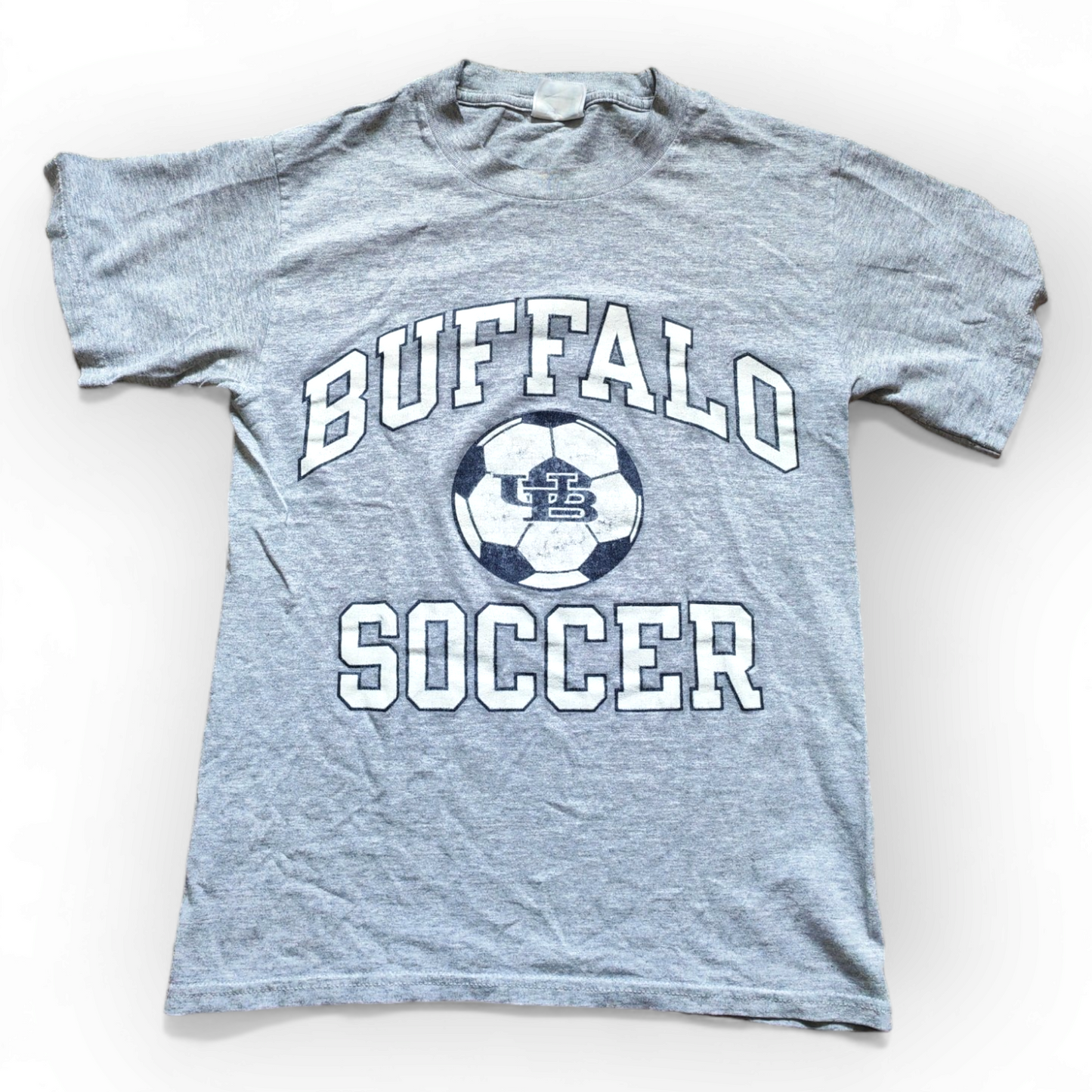 Champion University Of Buffalo NCAA Soccer T Shirt, Grey, Size Small