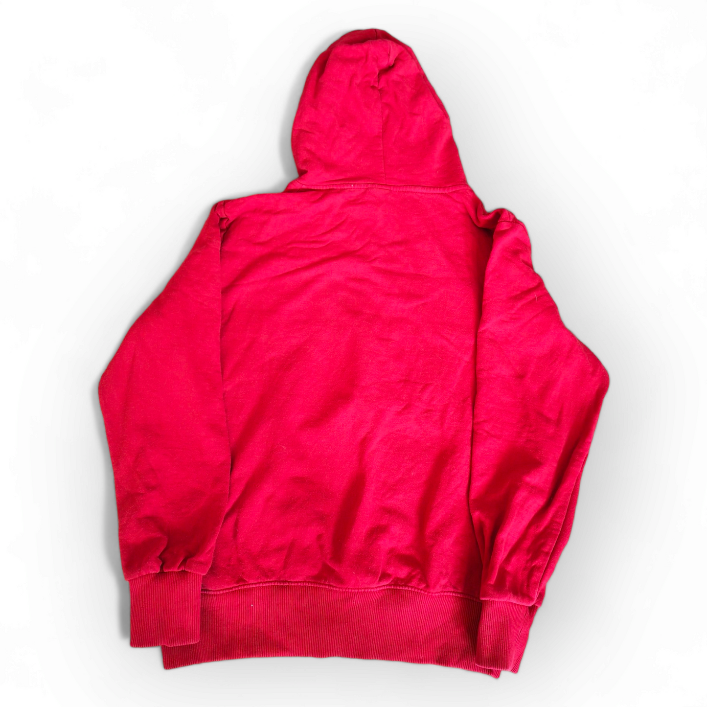Original Amsterdam Varsity Collection Pullover Hoodie, Red, Size Medium