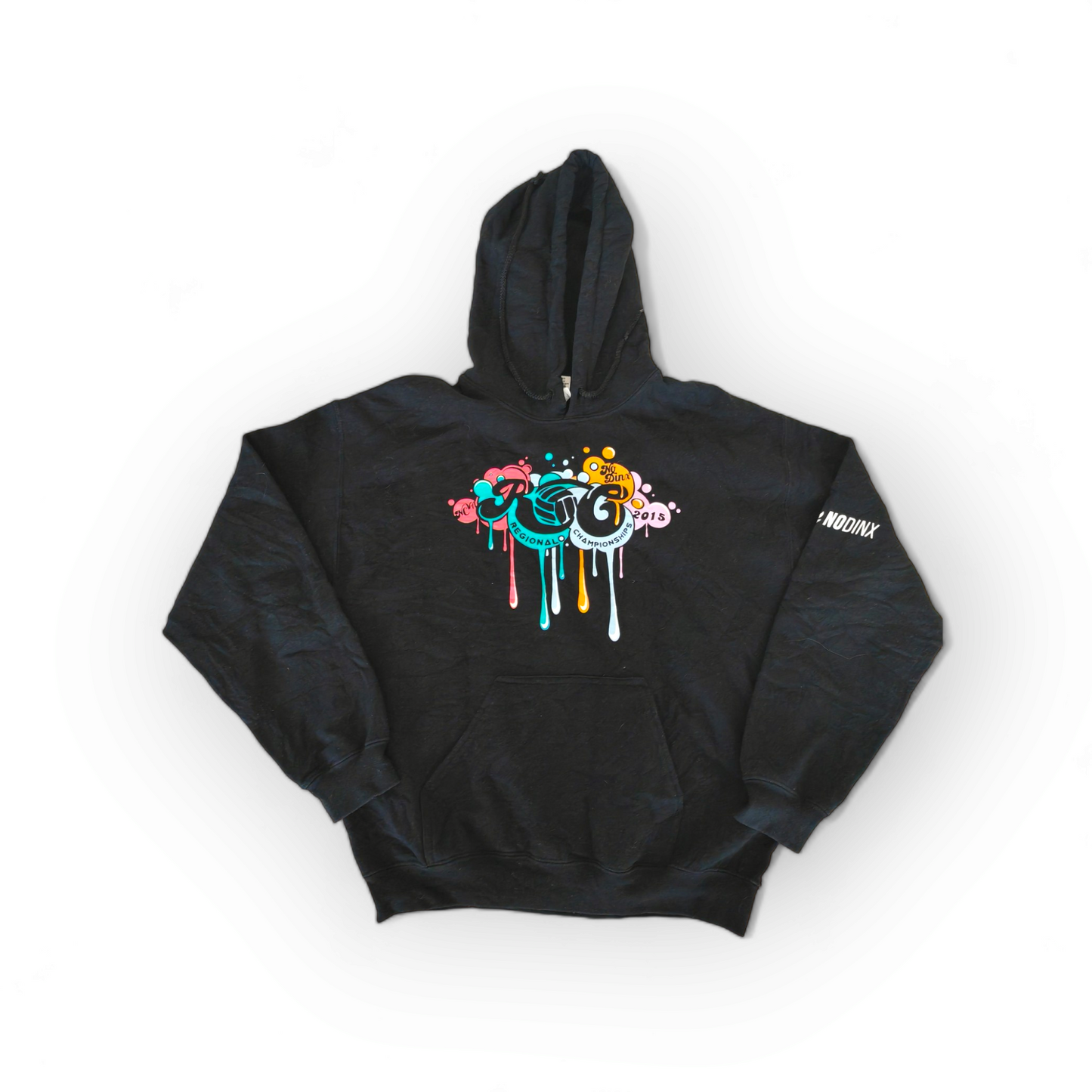 Gildan NCVA Volleyball Regional Championships 2015 Hoodie, Black, Size Medium
