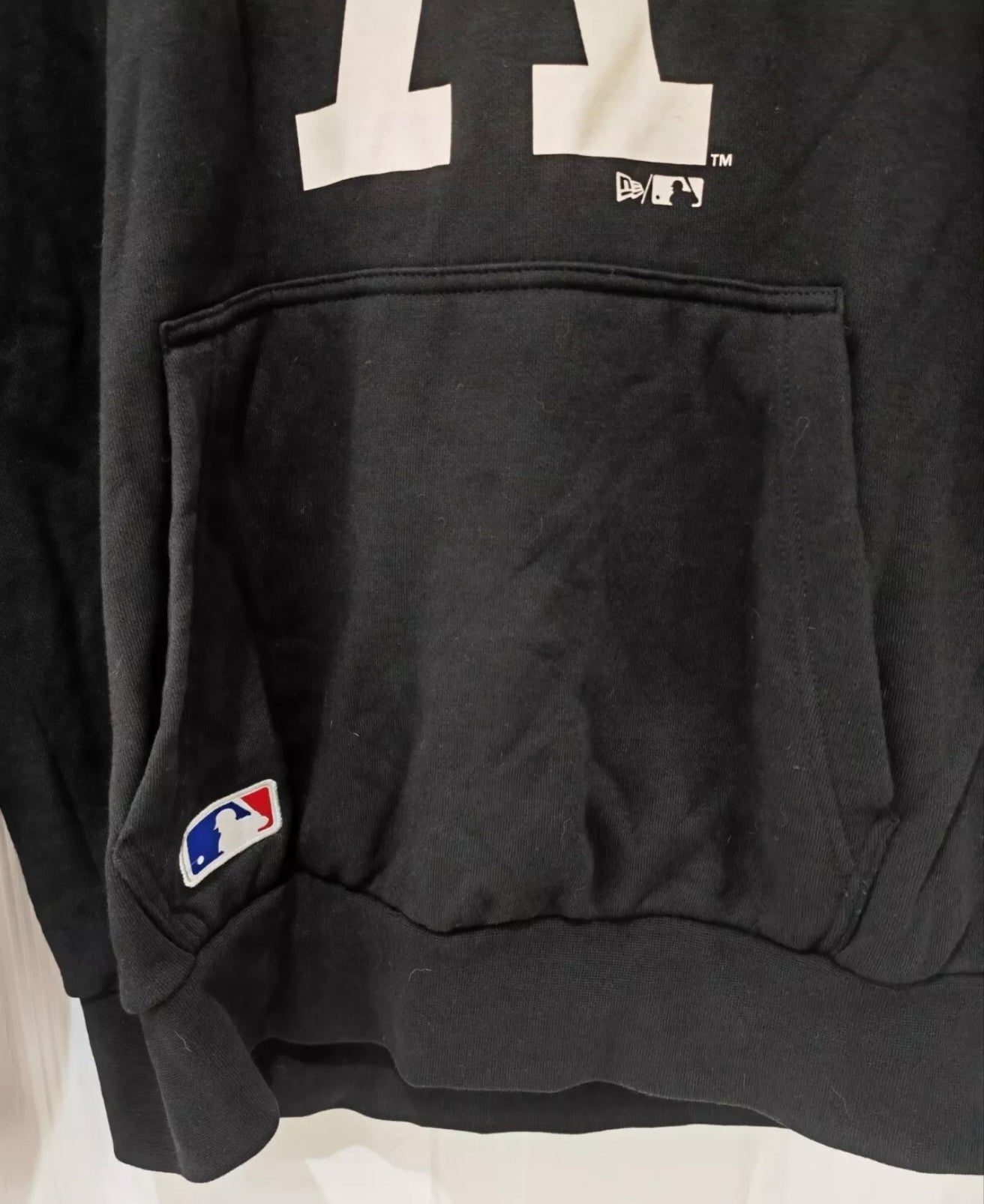 New Era Los Angeles Dodgers MLB Hoodie, Black, Size Medium