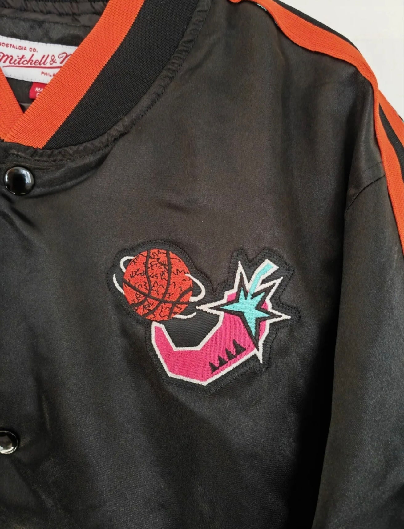 Mitchell & Ness San Antonio 1996 NBA All Star Game Jacket, Black, Size Large