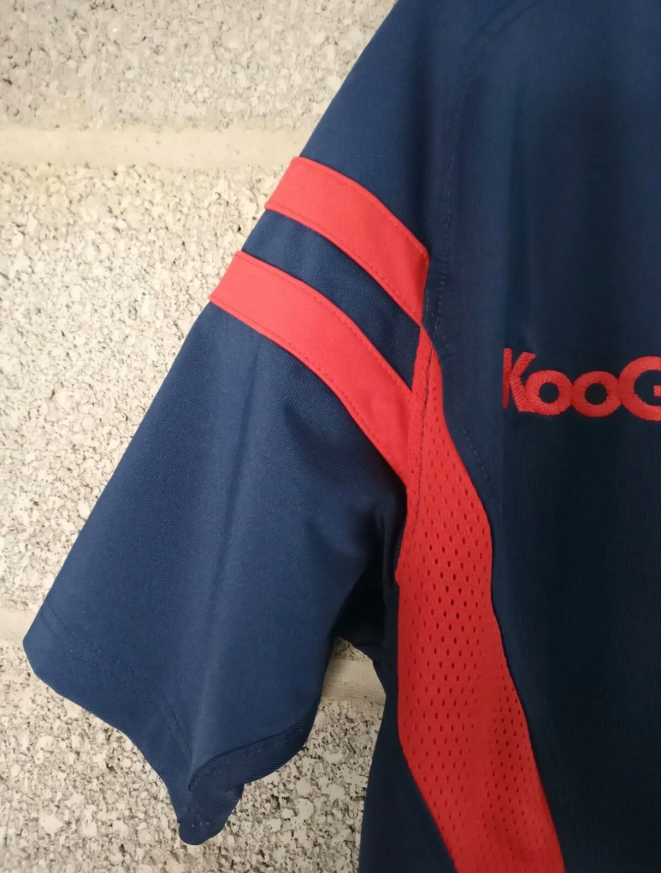 Mens KOOGA Rugby training shirt, Navy, size Large