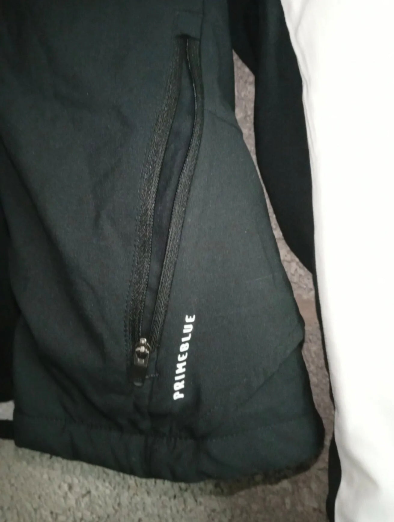 Women's Adidas Prime Blue Full Zip Hooded Track Top, Black, Size Small
