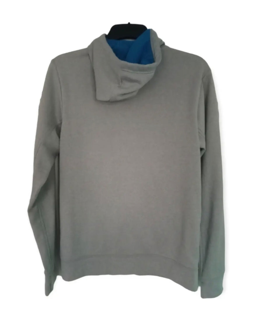 The North Face full zip hoodie, grey, size Small