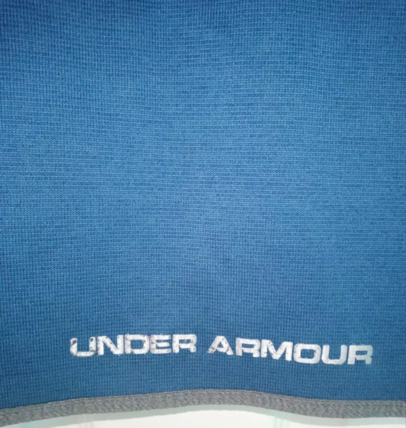 Under Armour thick, loose, jacket/hoodie, blue, size Small