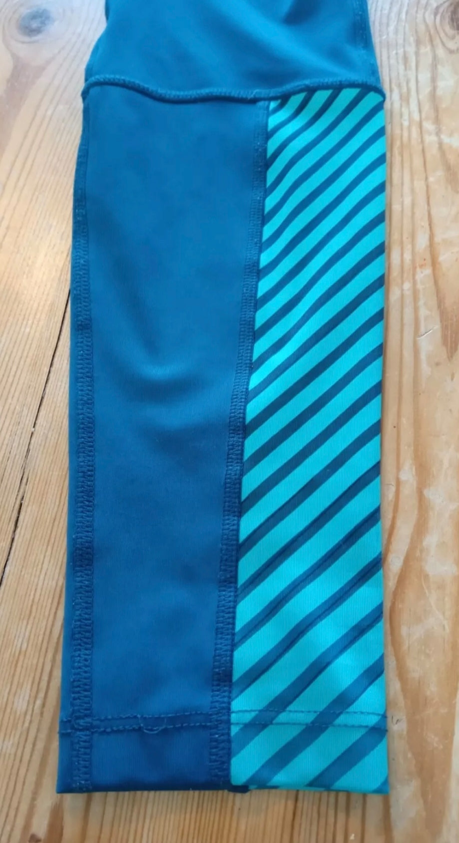 Women's Asics full leg running leggings, Turquoise, size XS