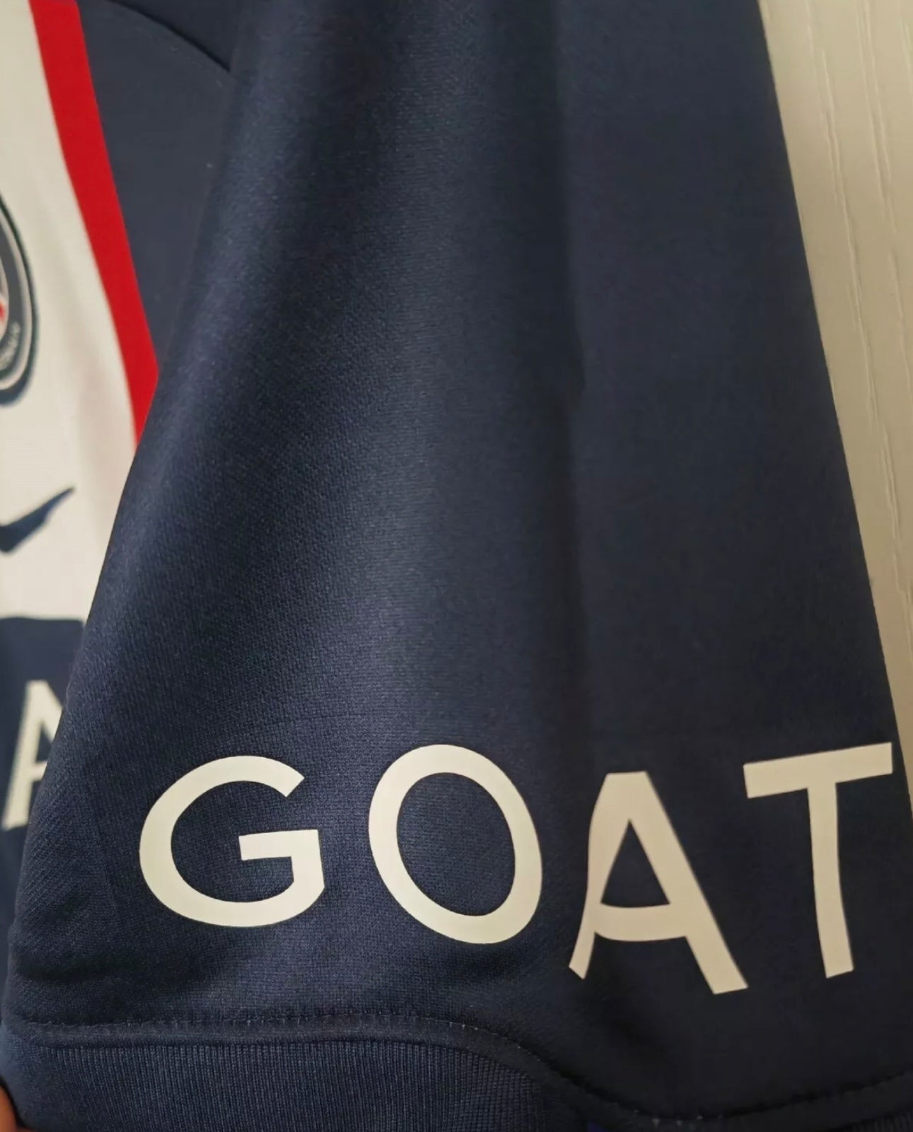 Official Nike Paris Saint Germain Shirt, Navy, Size XL