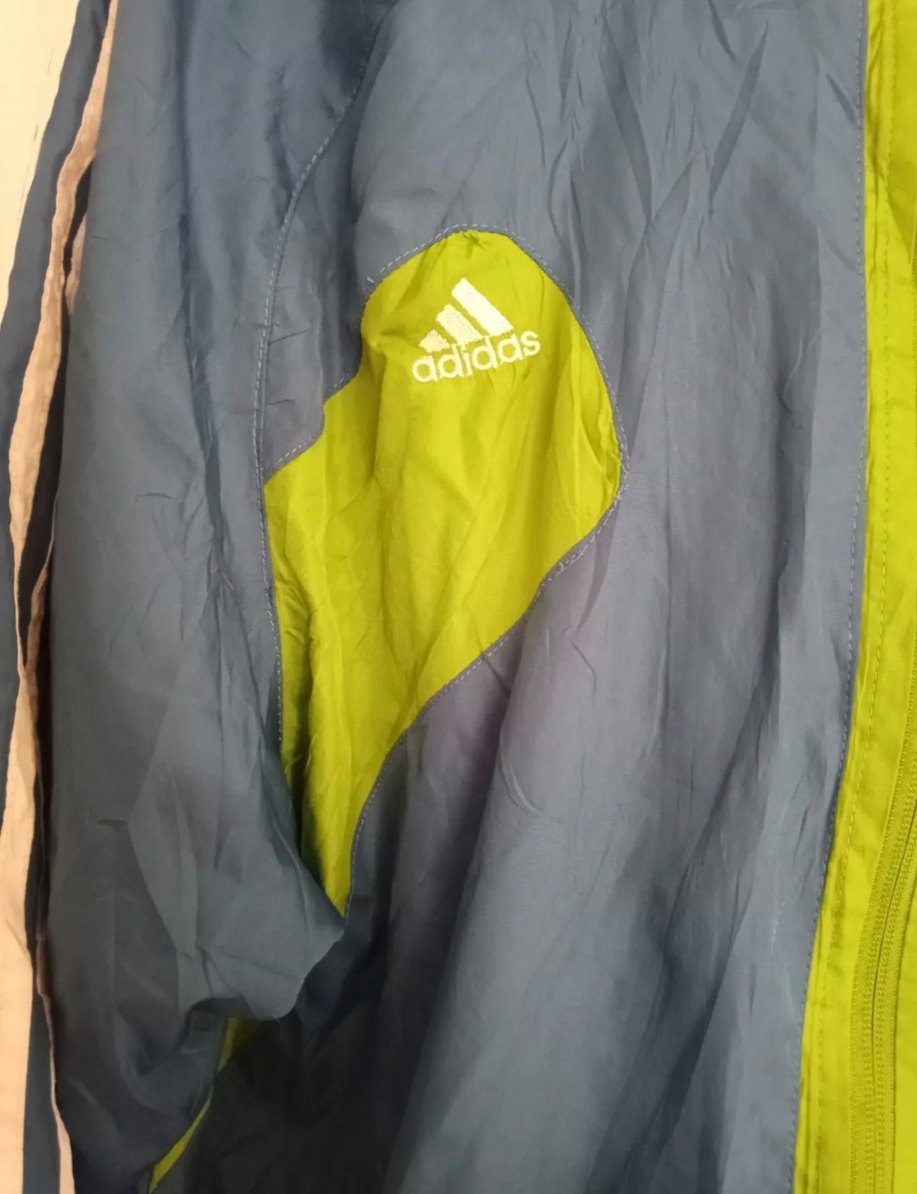 Adidas Seattle Sounders FC full zip, hooded training jacket, blue, size XL