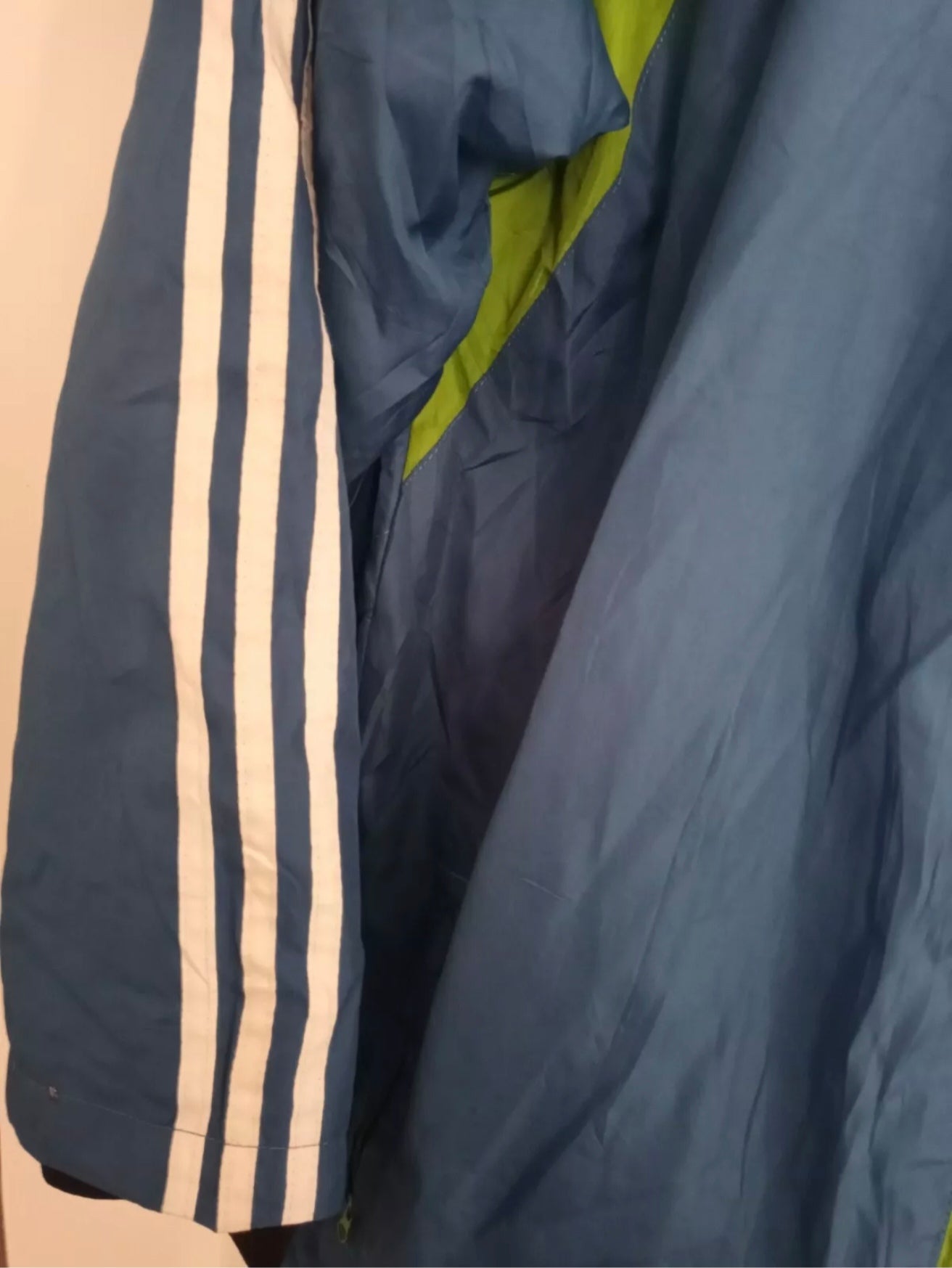Adidas Seattle Sounders FC full zip, hooded training jacket, blue, size XL