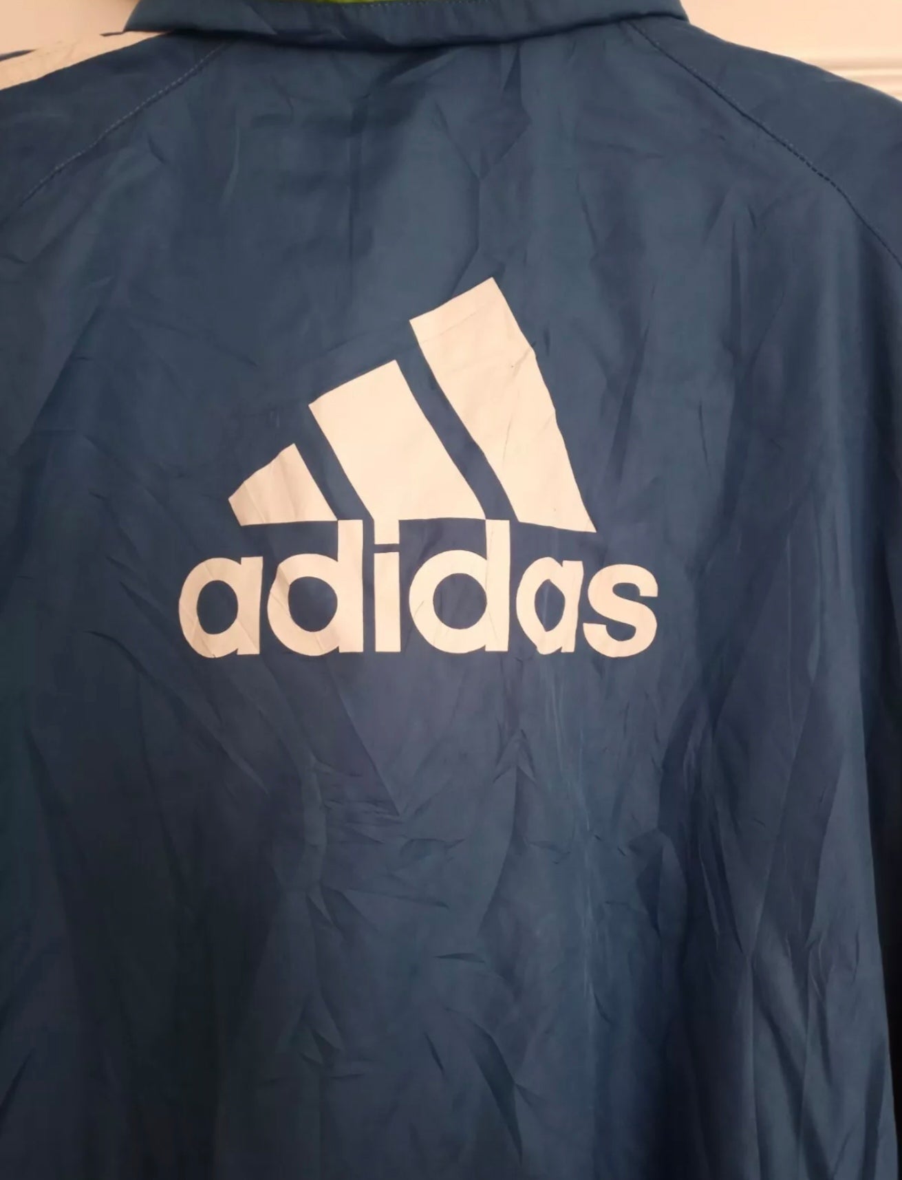 Adidas Seattle Sounders FC full zip, hooded training jacket, blue, size XL