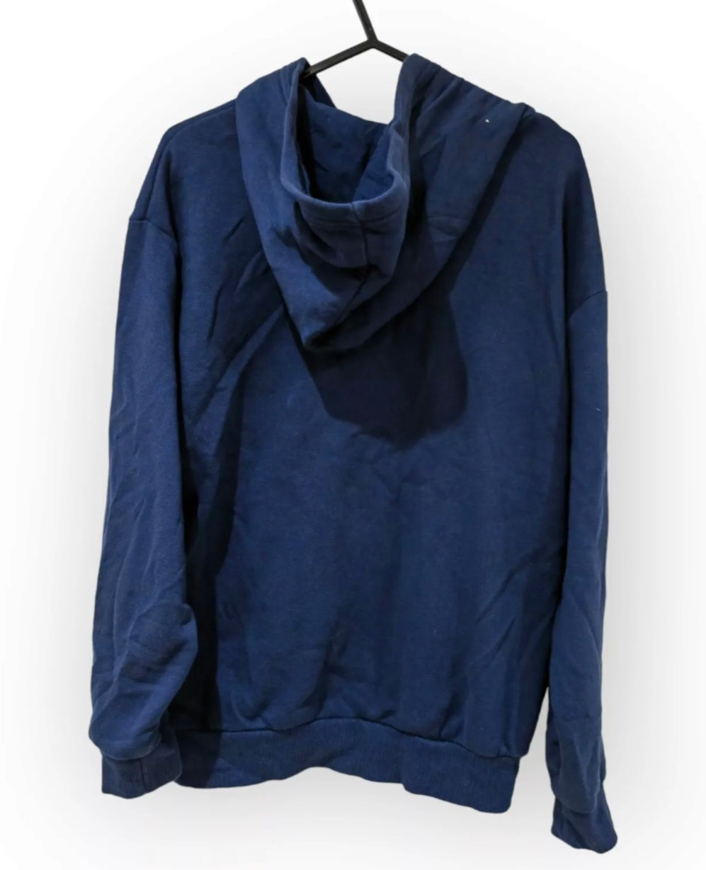 Youth H&M Casual Full Zip Hoodie, Blue, Size 10-12 Years