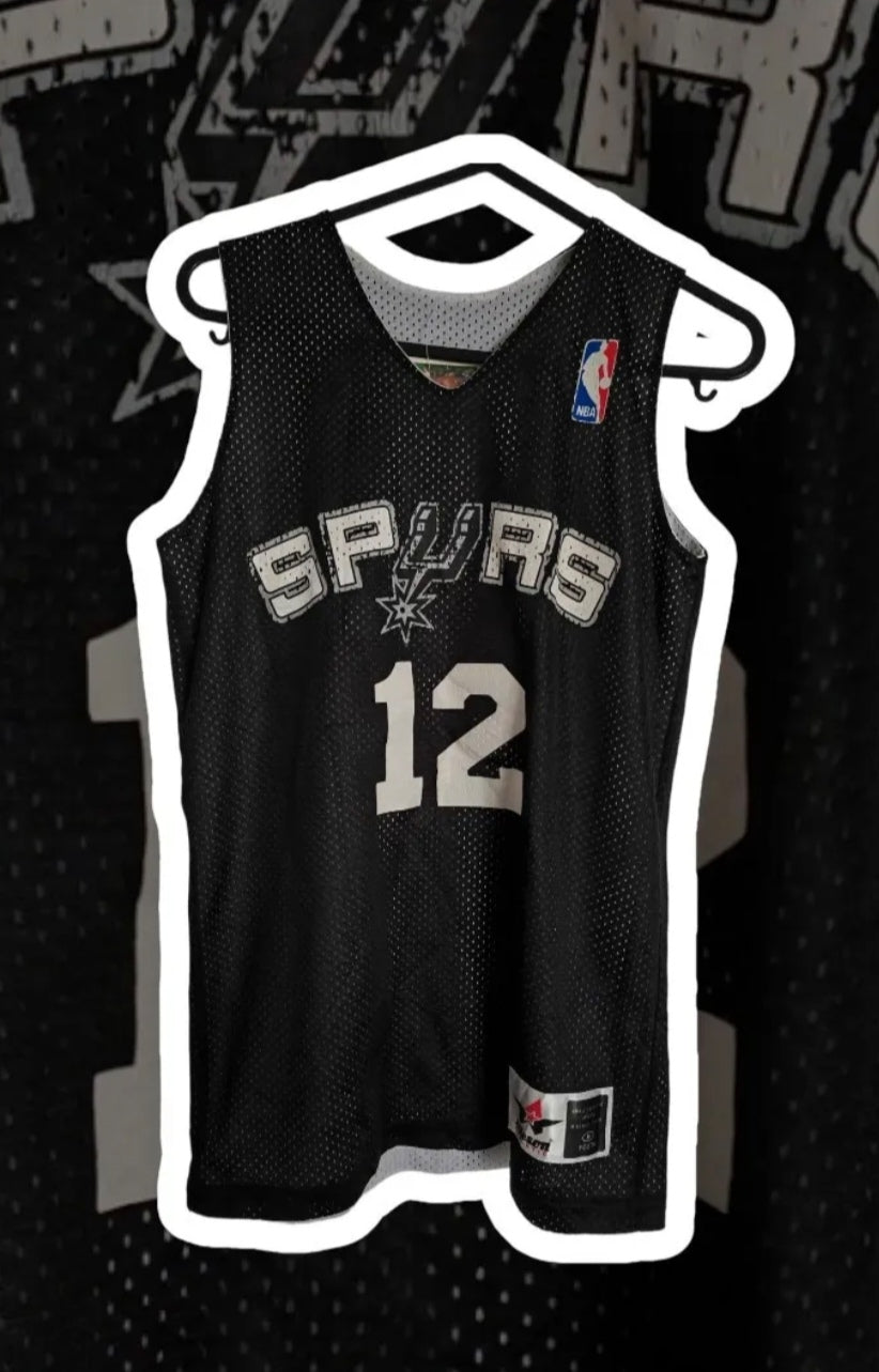 Youth Alleson Athletic San Antonio Spurs Reversible Training Jersey, Size YM
