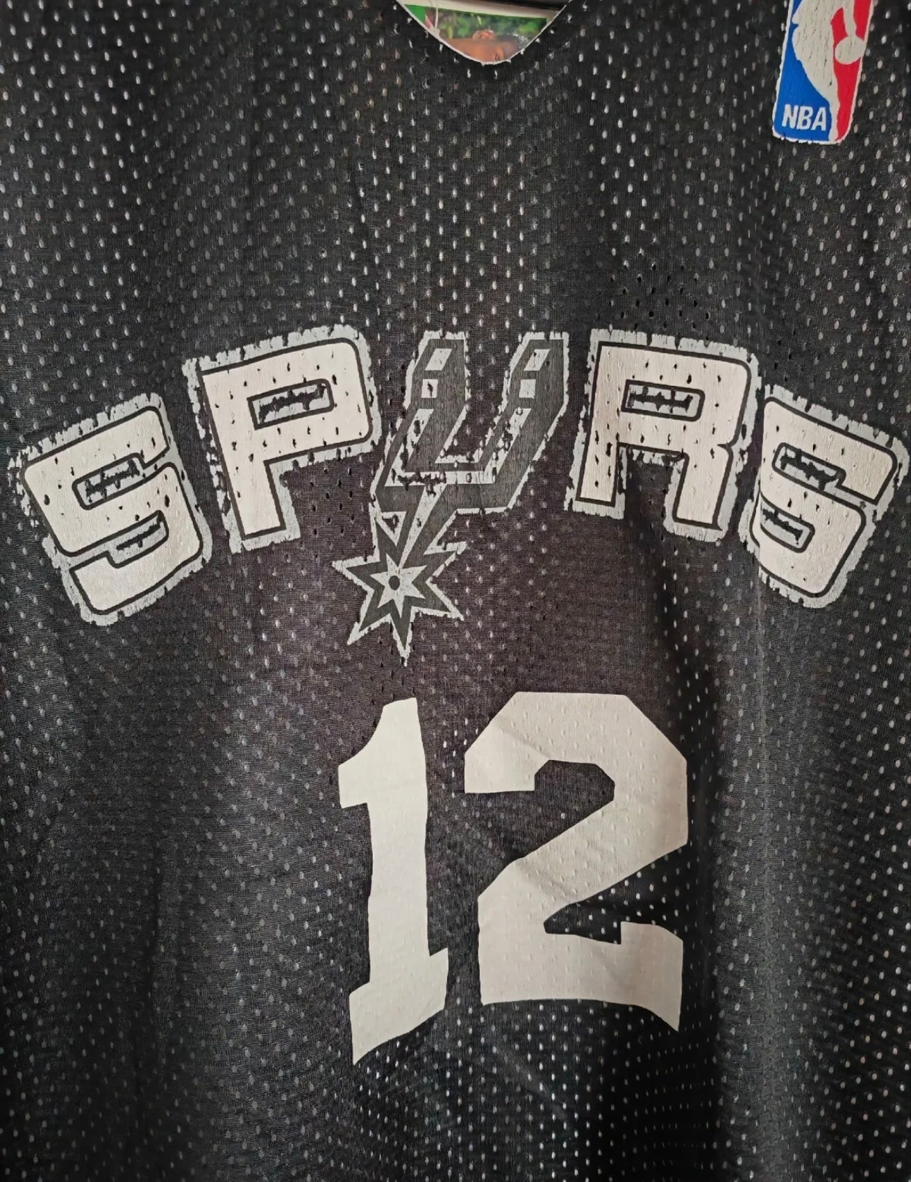 Youth Alleson Athletic San Antonio Spurs Reversible Training Jersey, Size YM