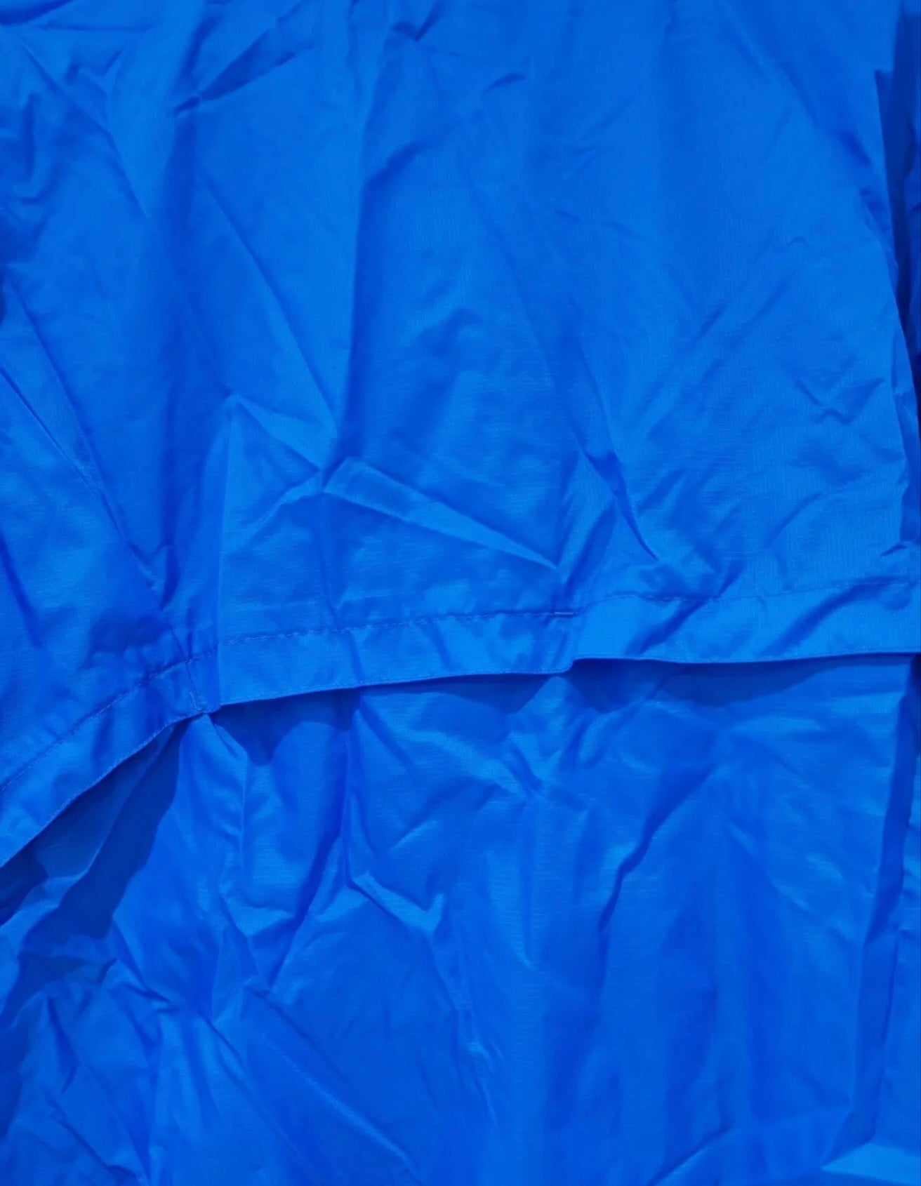 Puma Tranmere Rovers Full Zip, Hooded Rain Coat, Blue, Size Medium