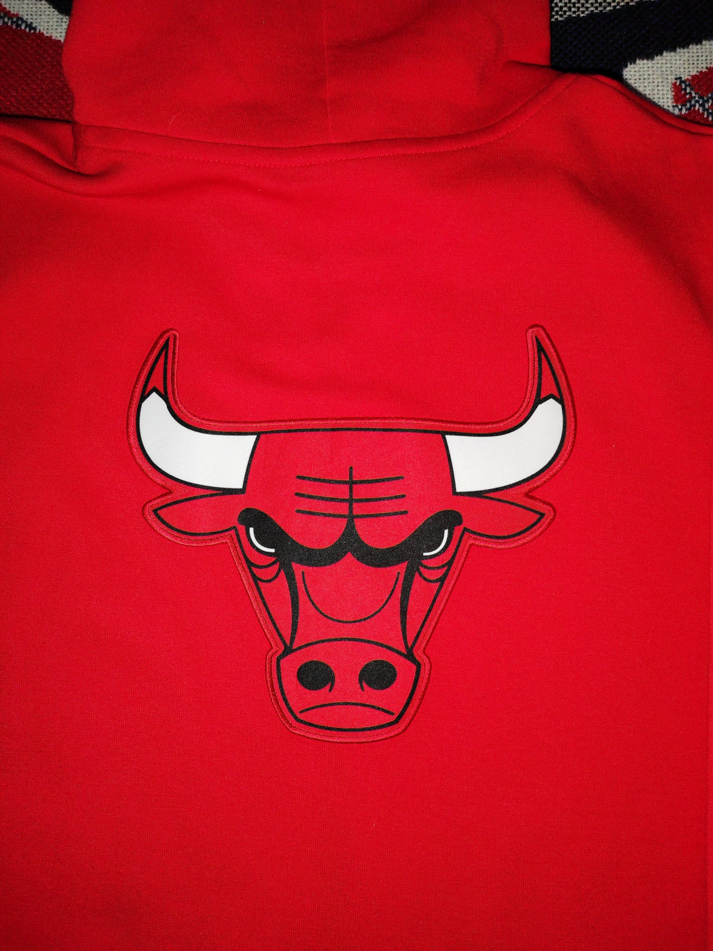 Youth Nike Chicago Bulls Full Zip, Sideline Hoodie, Red, Size YXL