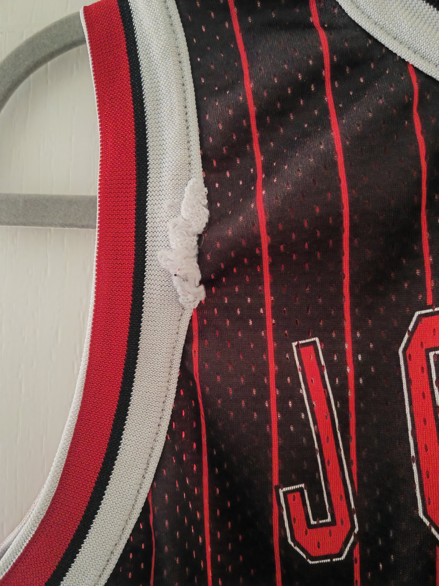 Champion Chicago Bulls Reversible Home And Road Jersey, #23 Jordan, Size Small
