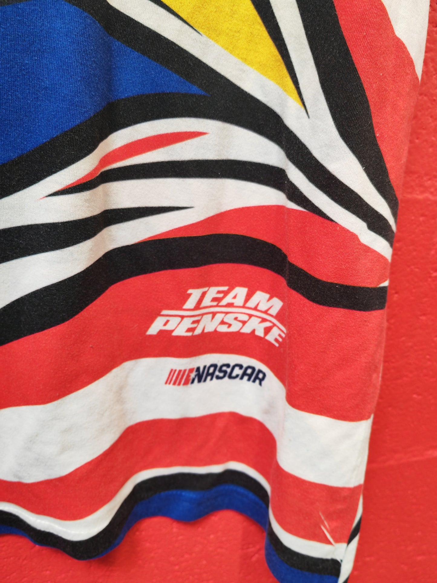 Team Penske Ryan Blaney Nascar T Shirt, Size XL