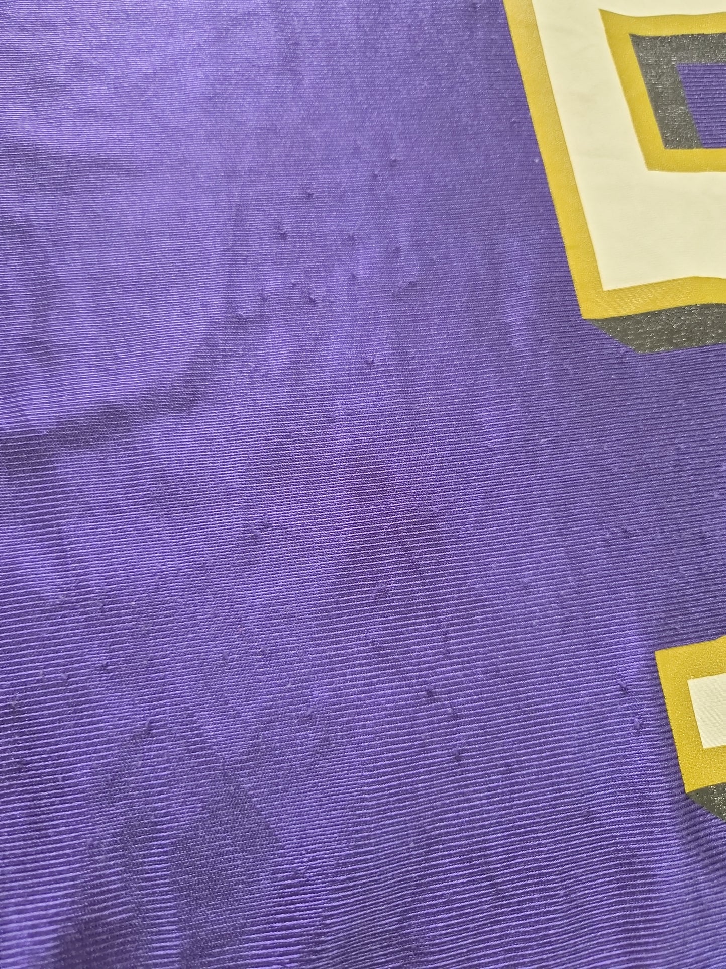 NFL Apparel Baltimore Ravens Jersey, #5 Flacco, Purple, Size XL