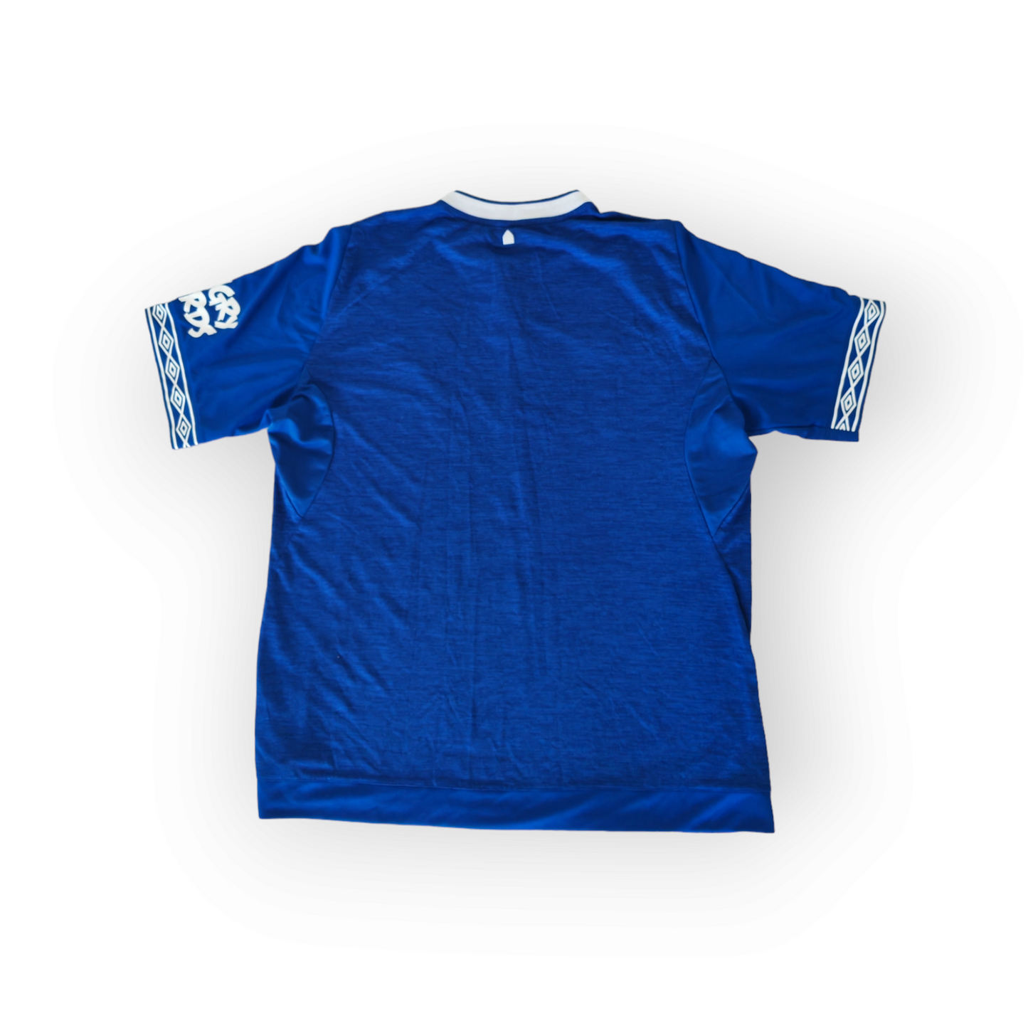 Umbro Everton 2018/19 Short Sleeve Home Shirt, Blue, Size XXL