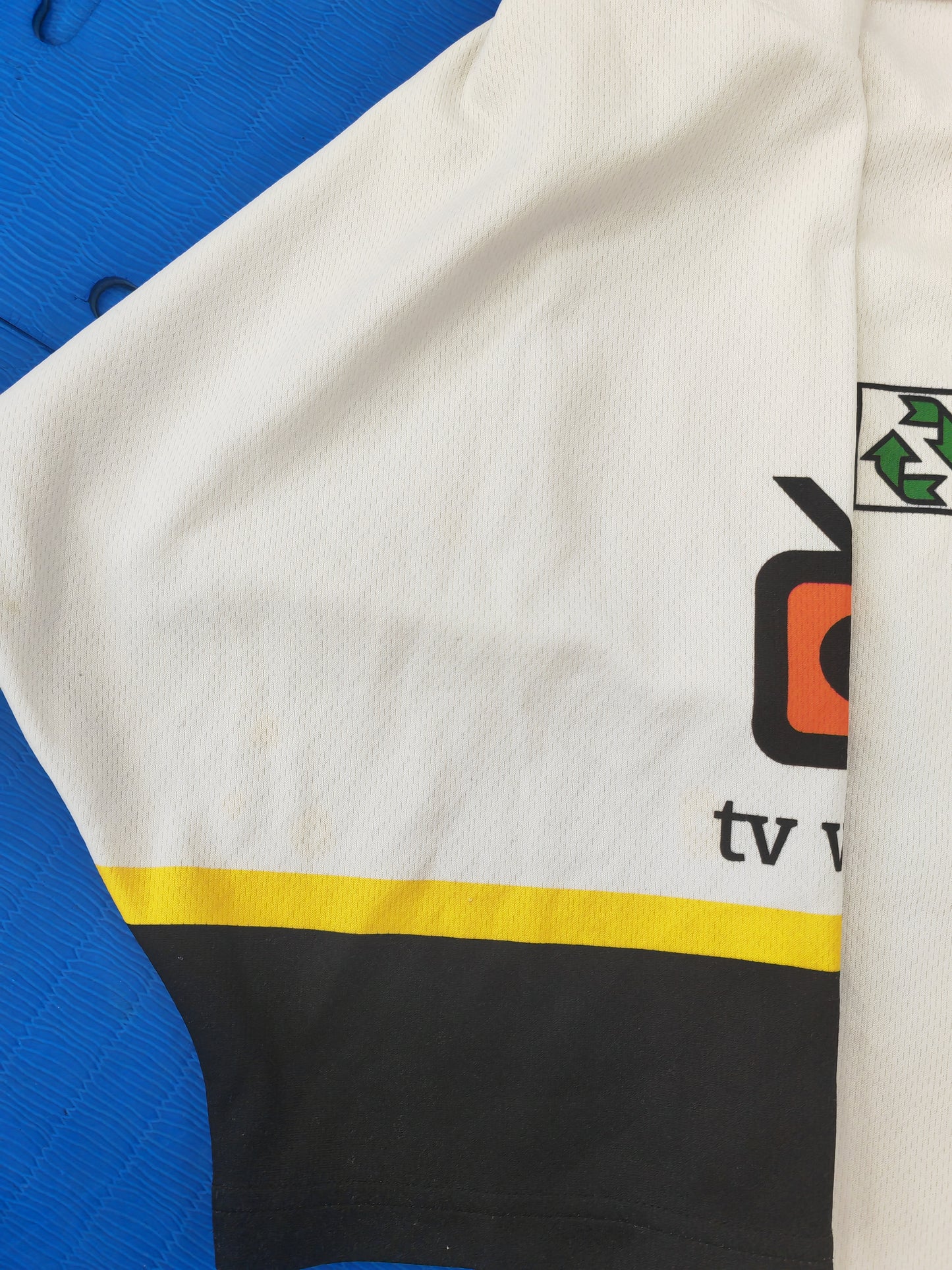Reebok Stavanger Oilers Team Signed Ice Hockey Jersey, #13 Nagel, White, Size XL