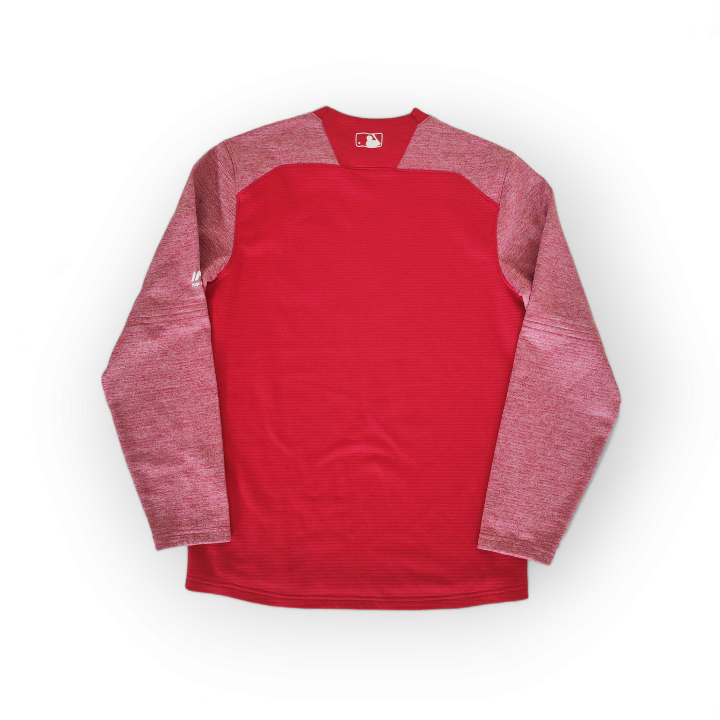Majestic Therma Base St Louis Cardinals MLB Sweatshirt, Red, Size Small