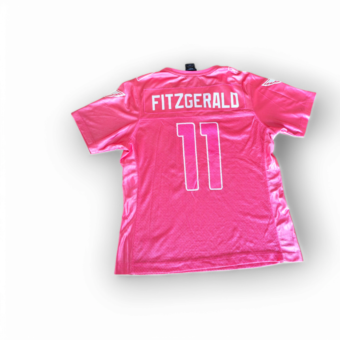 Women's NFL Arizona Cardinals Jersey, #11 Fitzgerald, Pink, Size Medium