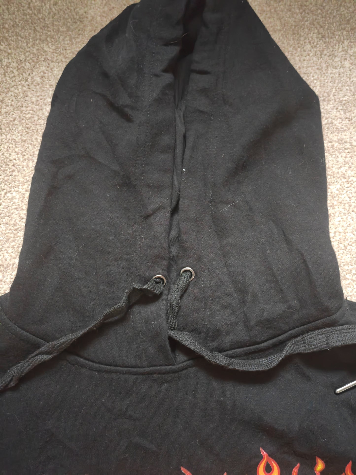 Alexysco Thrasher Magazine Pullover Hoodie, Black, Size Medium