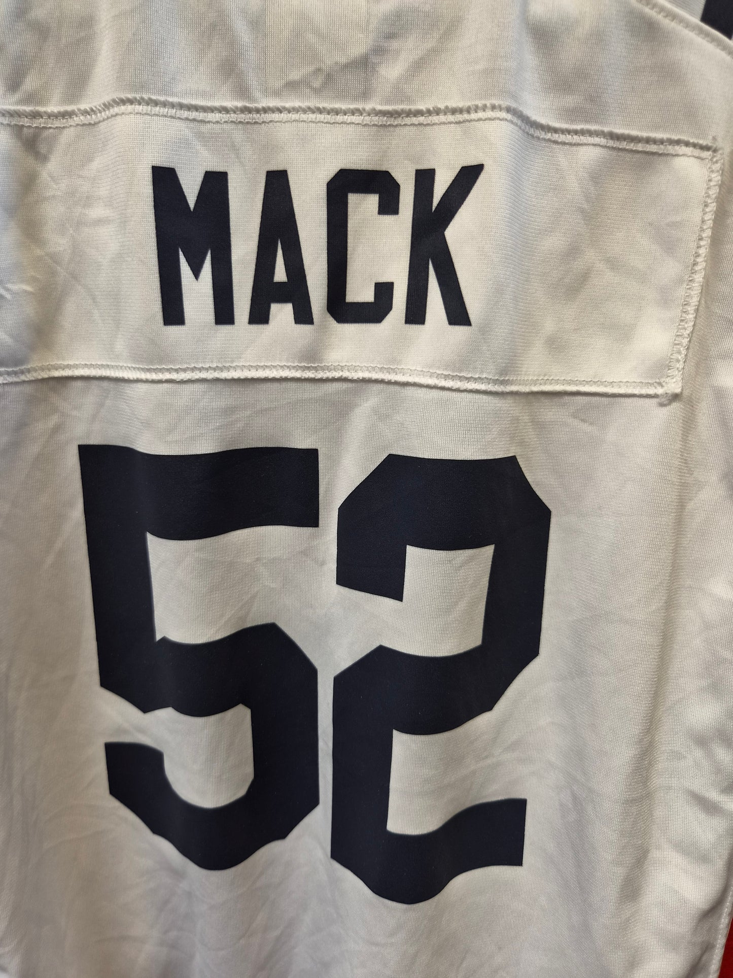Youth Nike Chicago Bears NFL Jersey, #52 Mack, White, Size YL