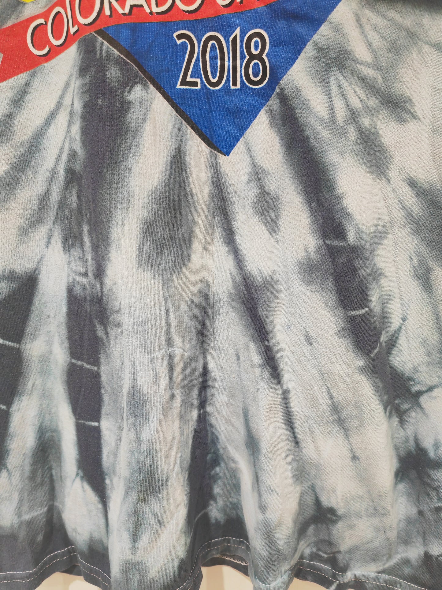 Unbranded (No Label) 2018 25th Real Cup, Tie Dye T Shirt, Grey, Size S/M