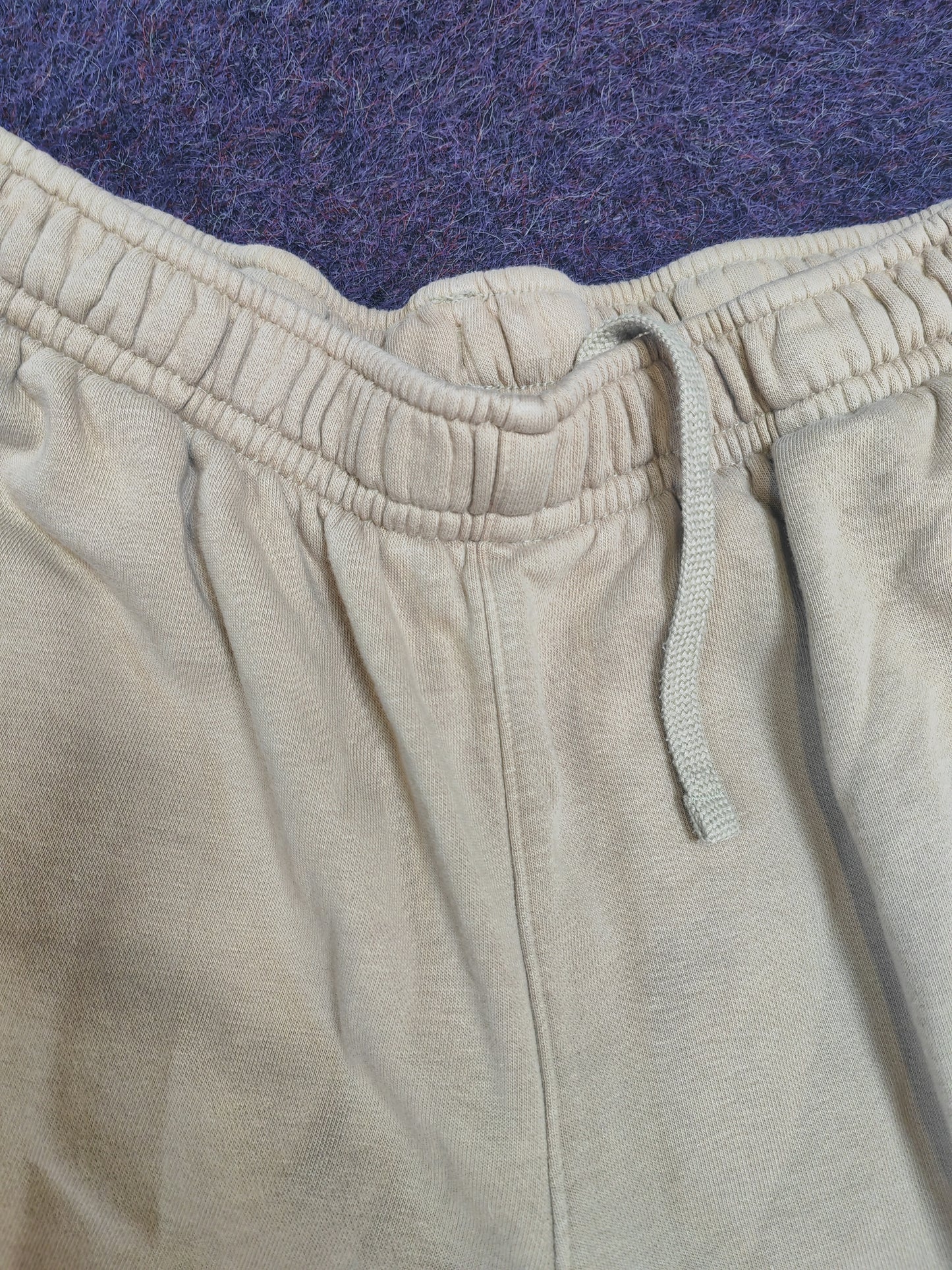 Nike Sweat Shorts, Beige, Size Medium