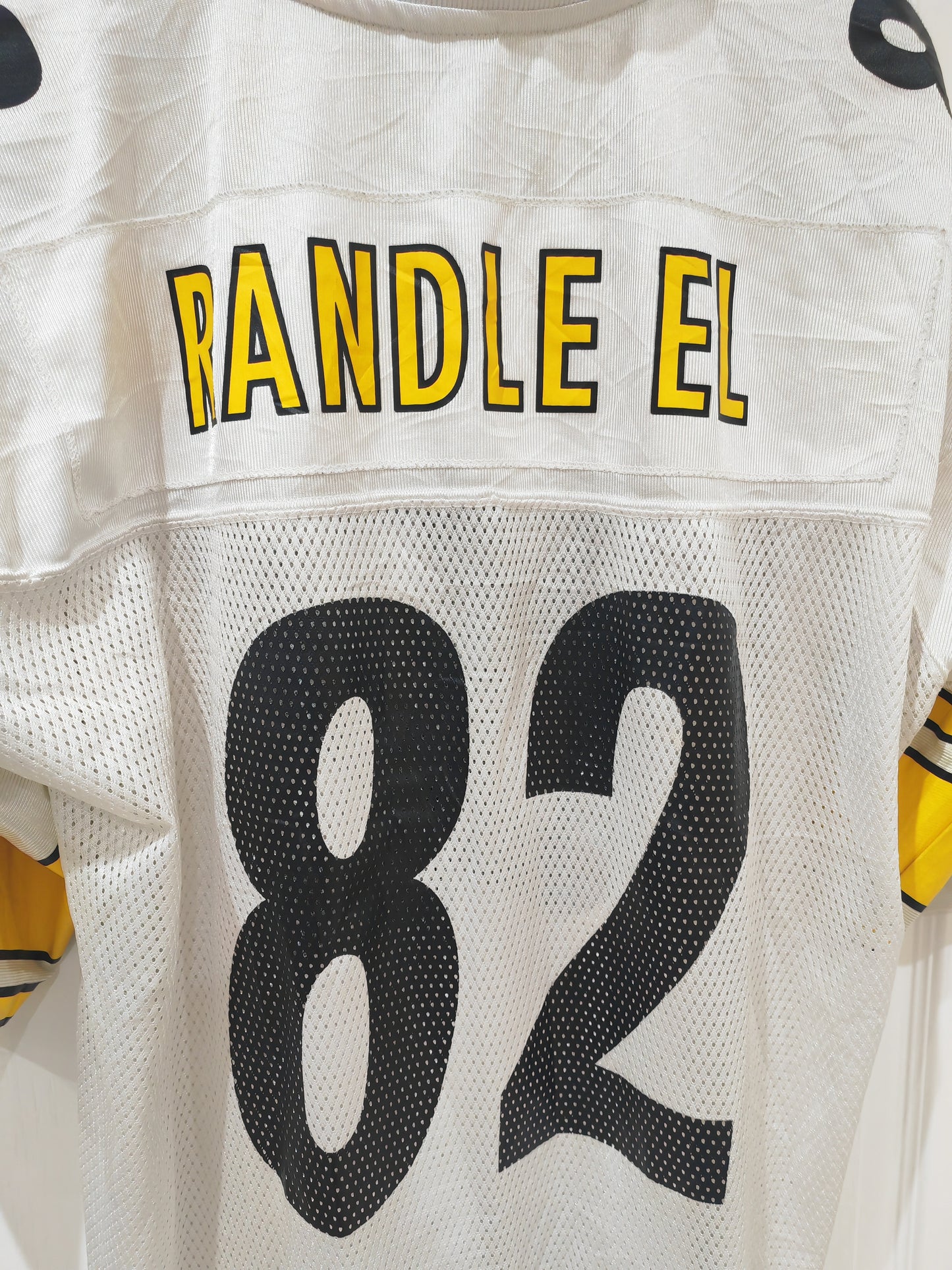 Reebok Pittsburgh Steelers NFL Jersey, #82 Randle El, White, Size XL