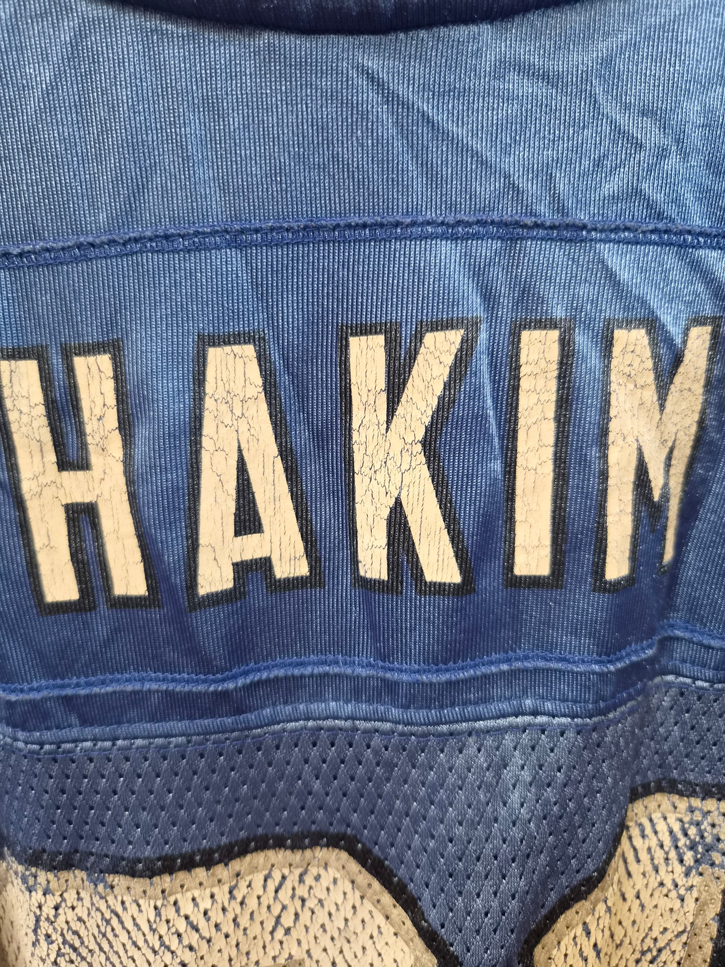 Reebok Detroit Lions NFL Jersey, #81 Hakim, Blue, Size XL