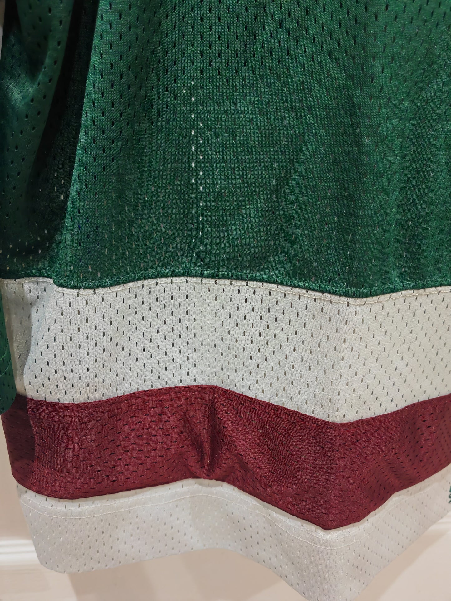 Starter Seattle Supersonics NBA Hockey Style Jersey, Green, Size Large