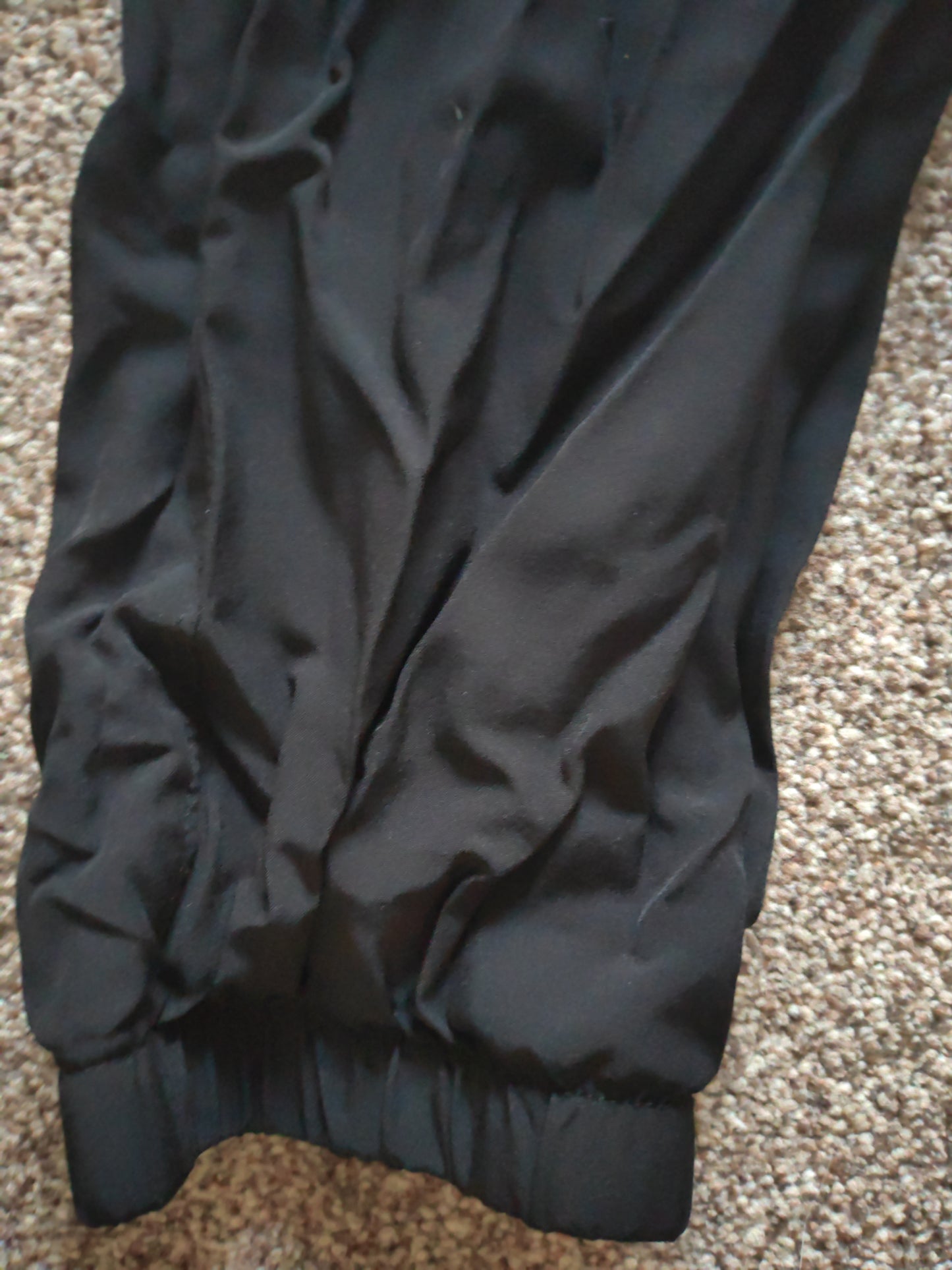 IX Tech Train Performance Sports Training Track Pants, Black, Size Medium