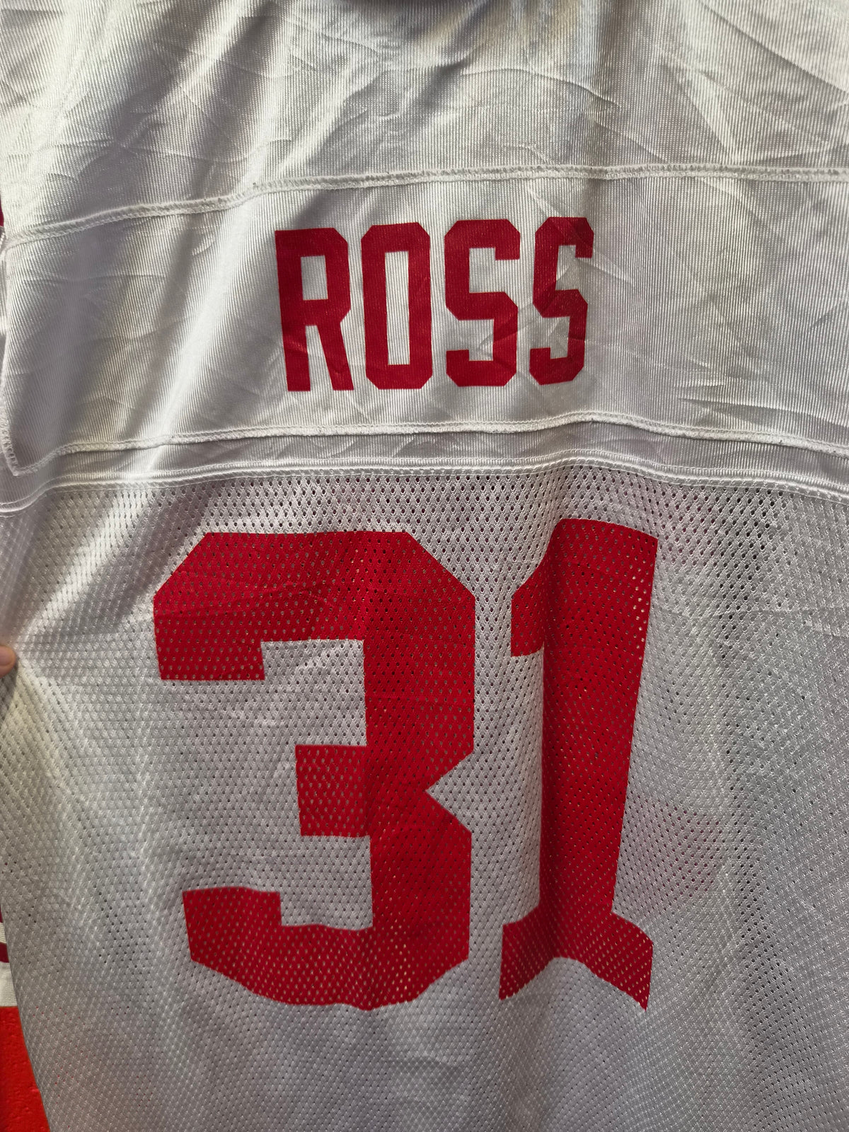 Reebok New York Giants NFL Jersey, #31 Ross, White, Size XXXL