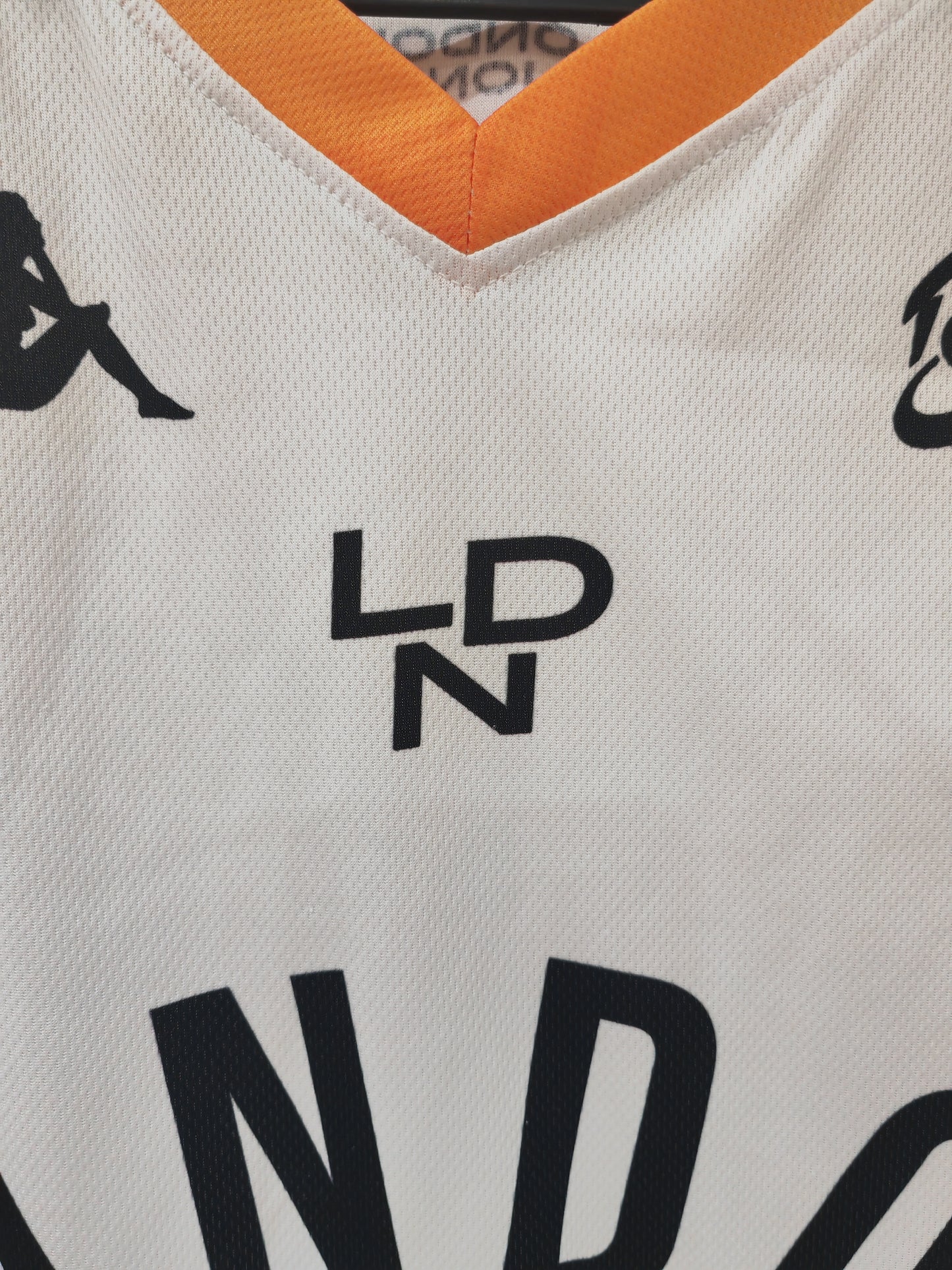 Kappa London Lions SBL Basketball Jersey, #23, White, Size Small