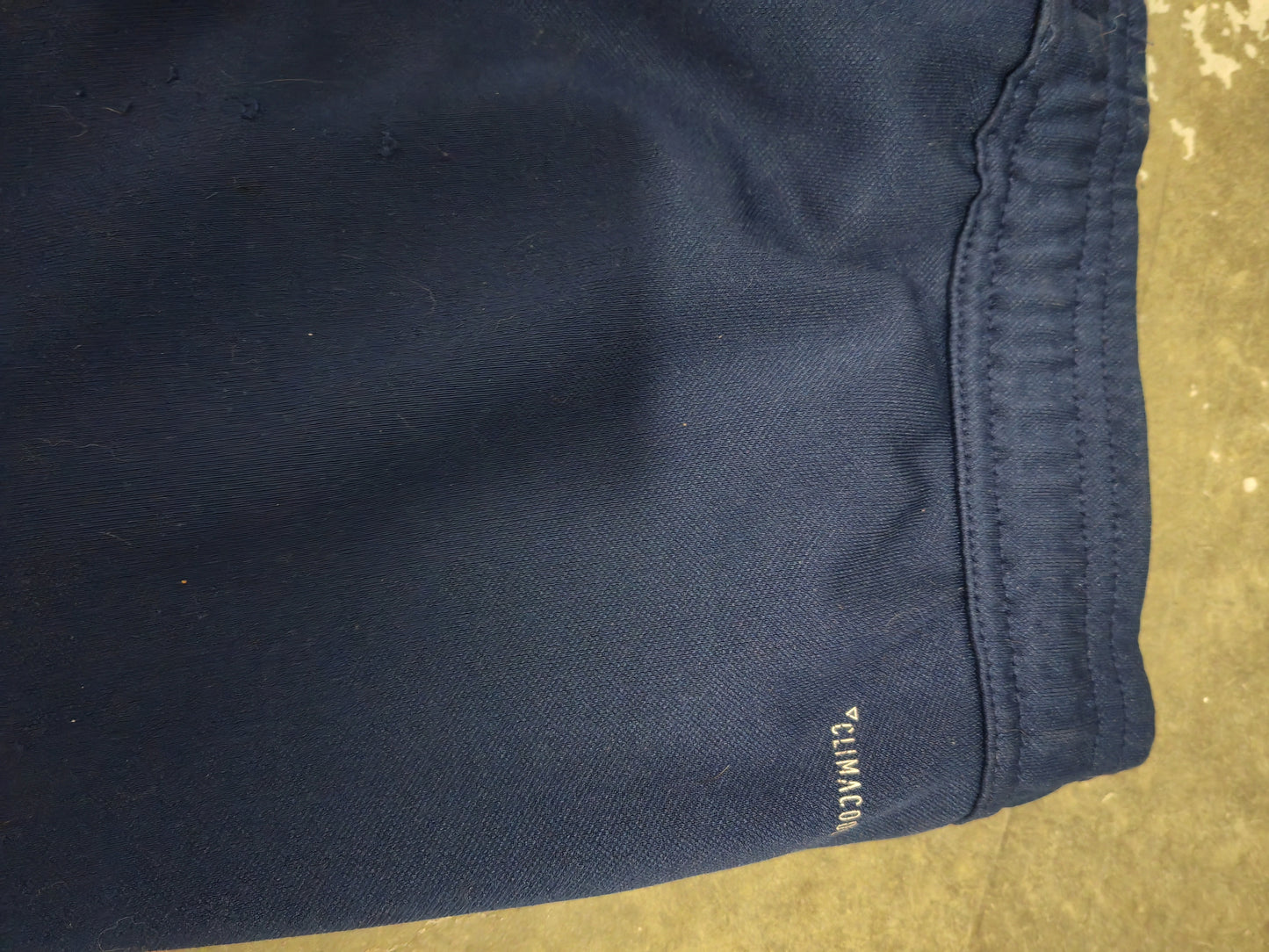 Youth Adidas Leicester City FC Tracksuit Bottoms, Navy Blue, Size 13-14 Years
