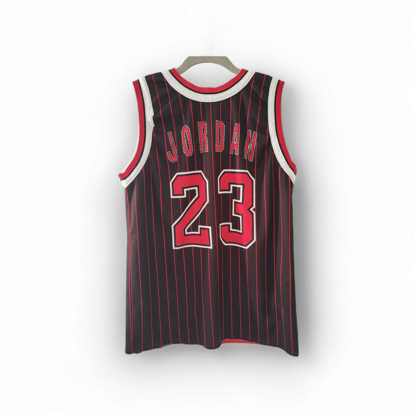 Champion Chicago Bulls Reversible Home And Road Jersey, #23 Jordan, Size Small