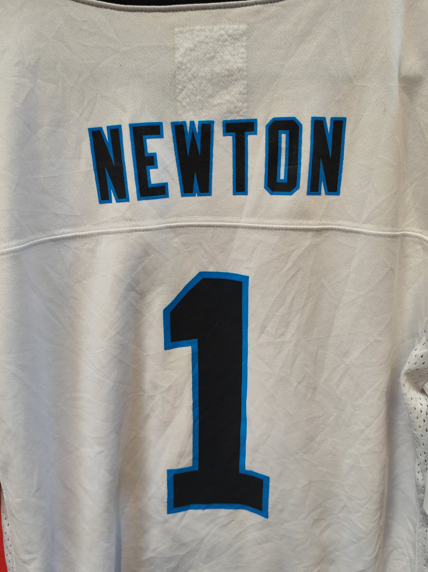 Youth NFL Carolina Panthers Jersey, #1 Newton, White, Size YL