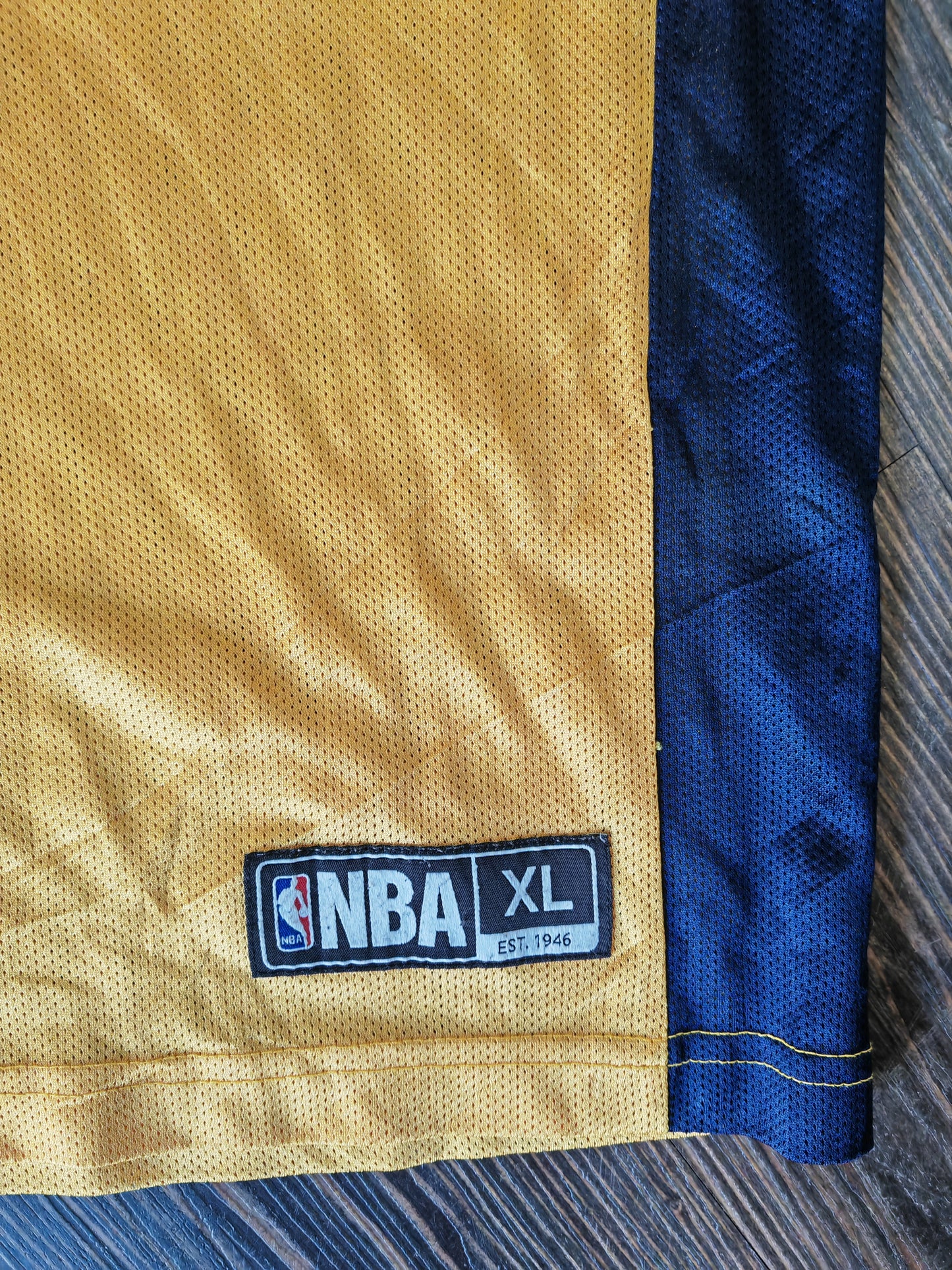 NBA Indiana Pacers Basketball Jersey, #13 George, Yellow, Size XL