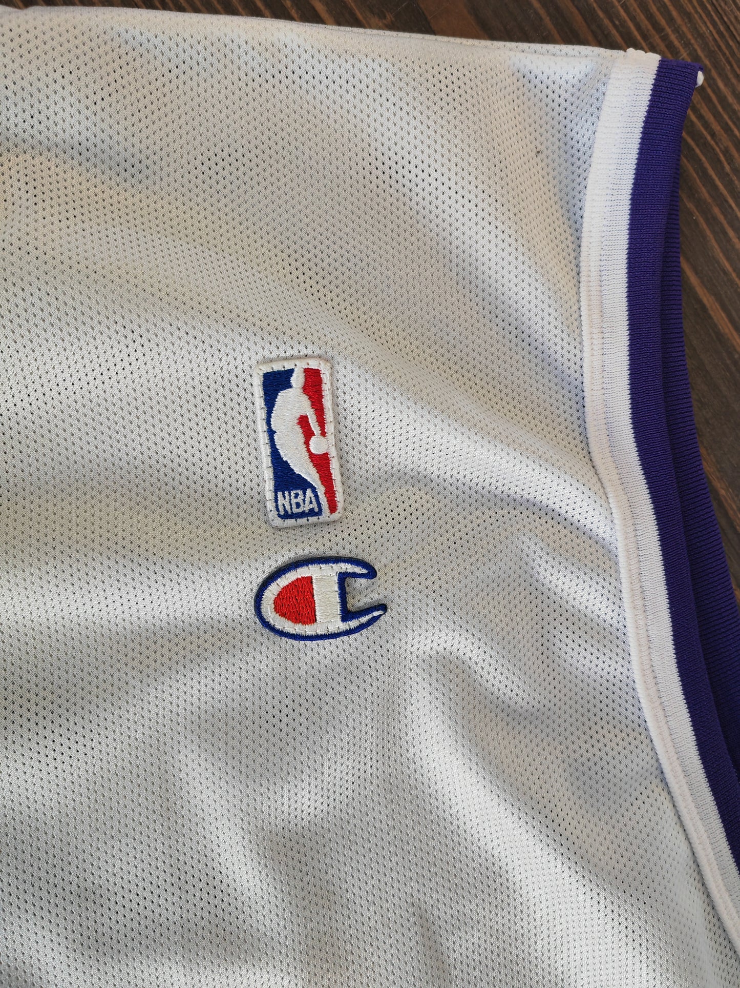 Champion Toronto Raptors NBA Jersey, #15 Carter, White, Size 52 XXL