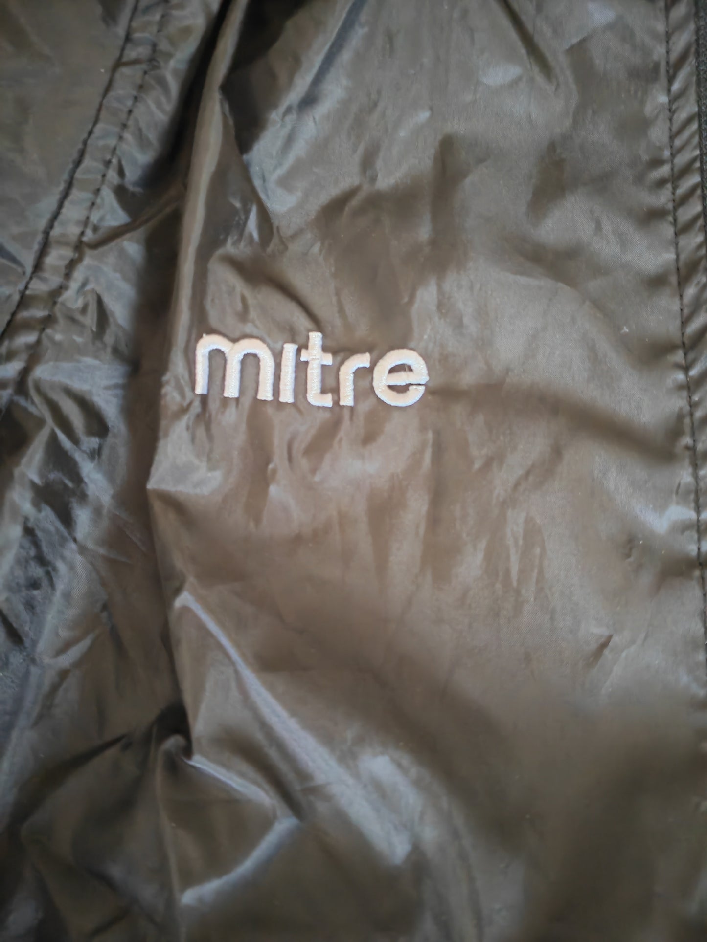 Youth Mitre Proshield Full Zip, Hooded Rain Coat, Black, Size YM