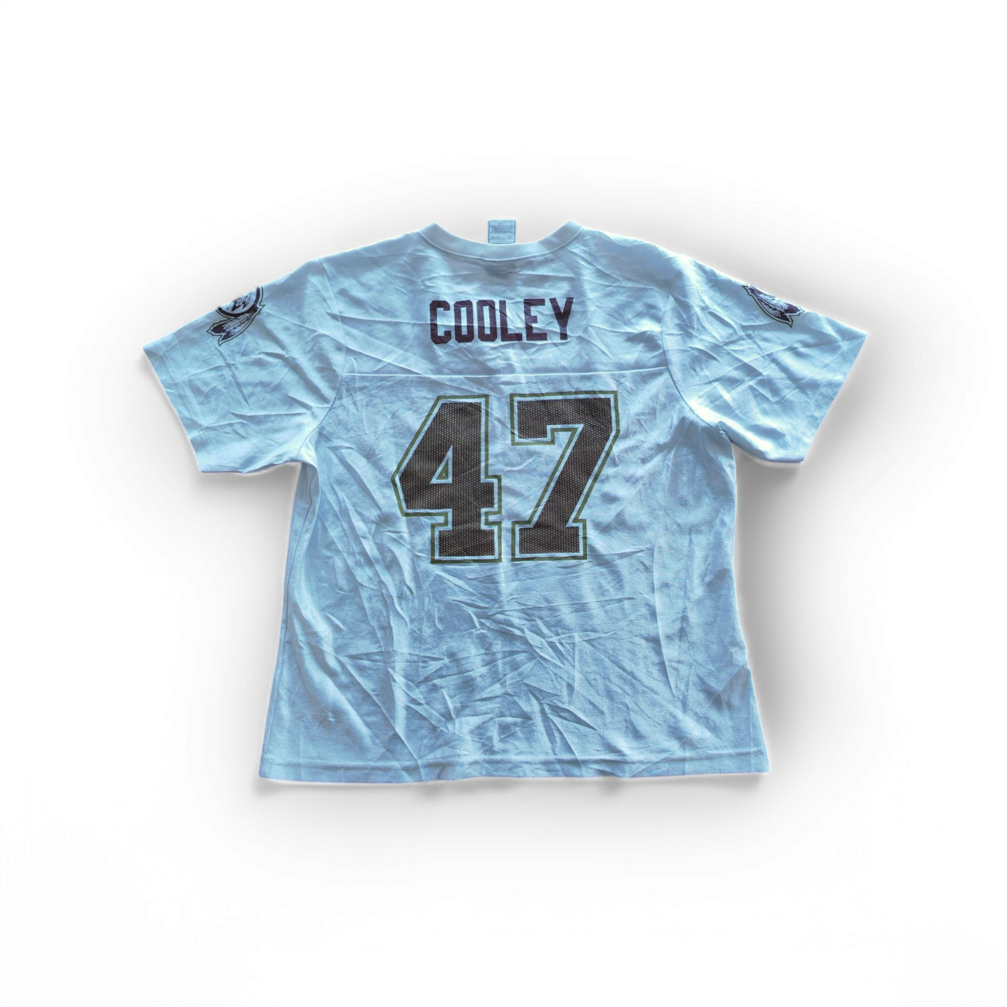 Women's NFL Washington Redskins/Commanders Jersey, #47 Cooley, White, Size Large