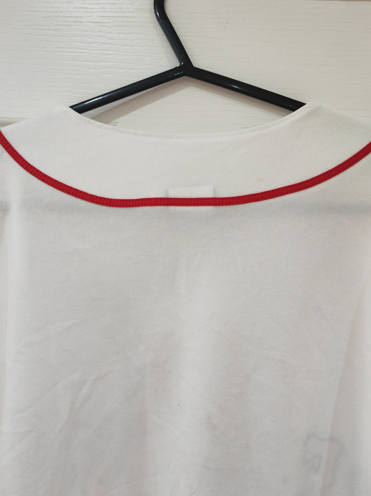 Majestic Boston Red Sox MLB Jersey, White, Size XL