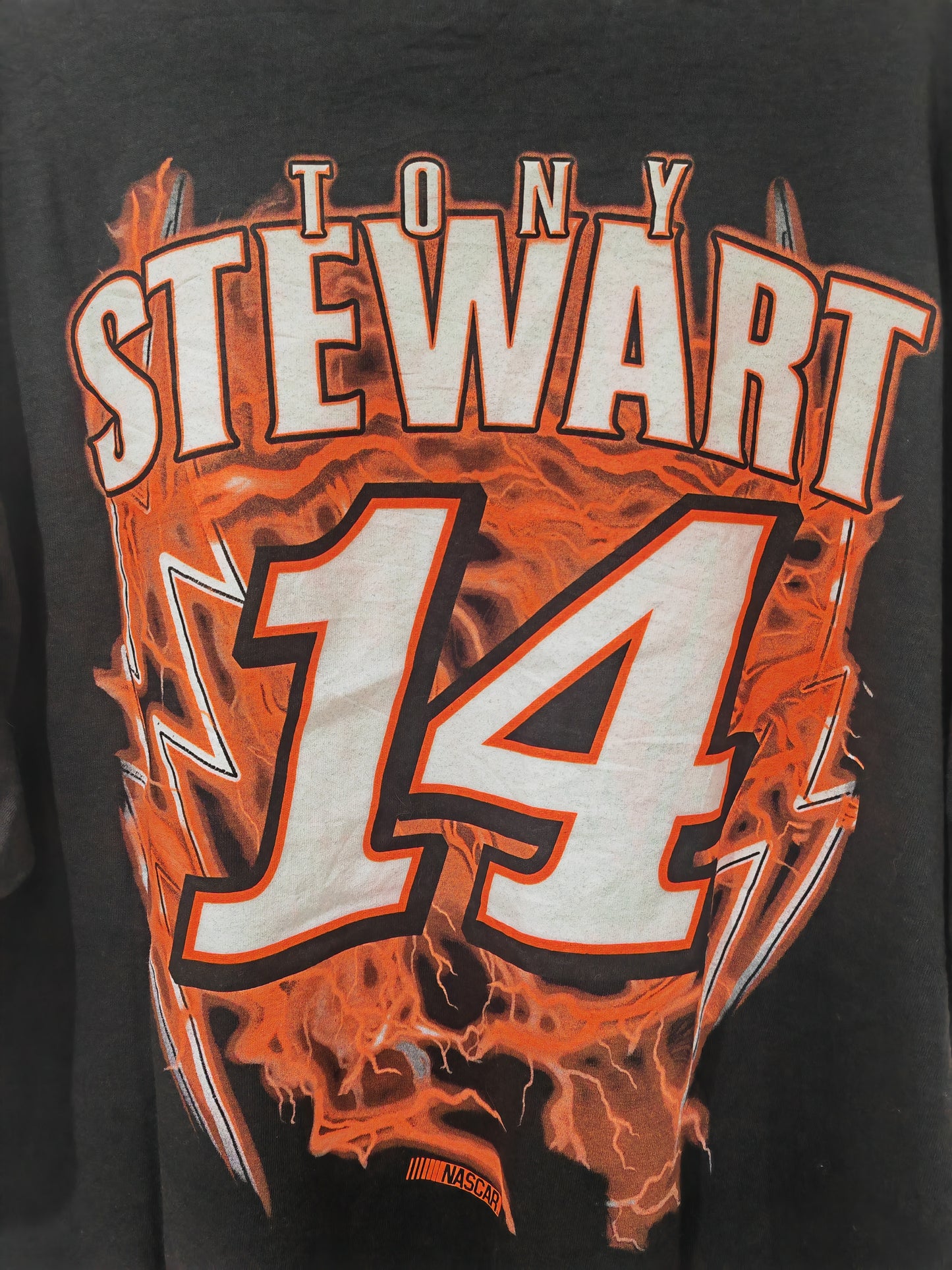 NASCAR Tony Stewart, Stewart-Haas Racing T Shirt, Black, Size XXL