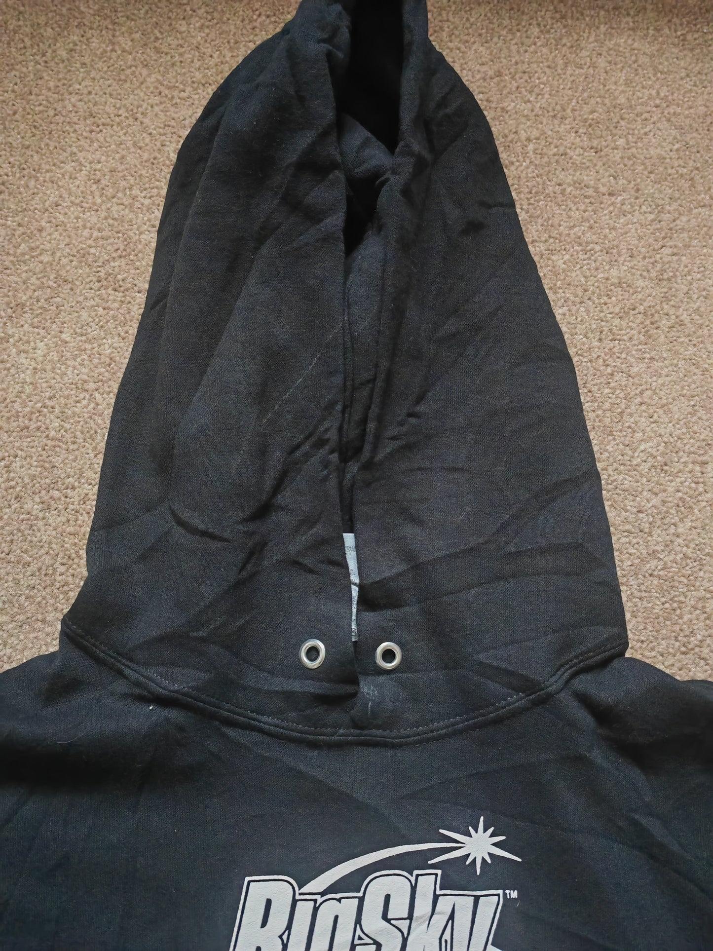 Jerzees Big Sky Mens Basketball Championships 2011 Pullover Hoodie, Black, Small