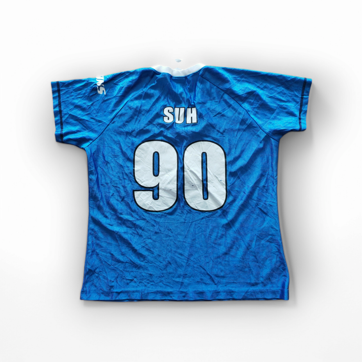 Women's NFL Detroit Lions Jersey, #90 Suh, Blue, Size XL